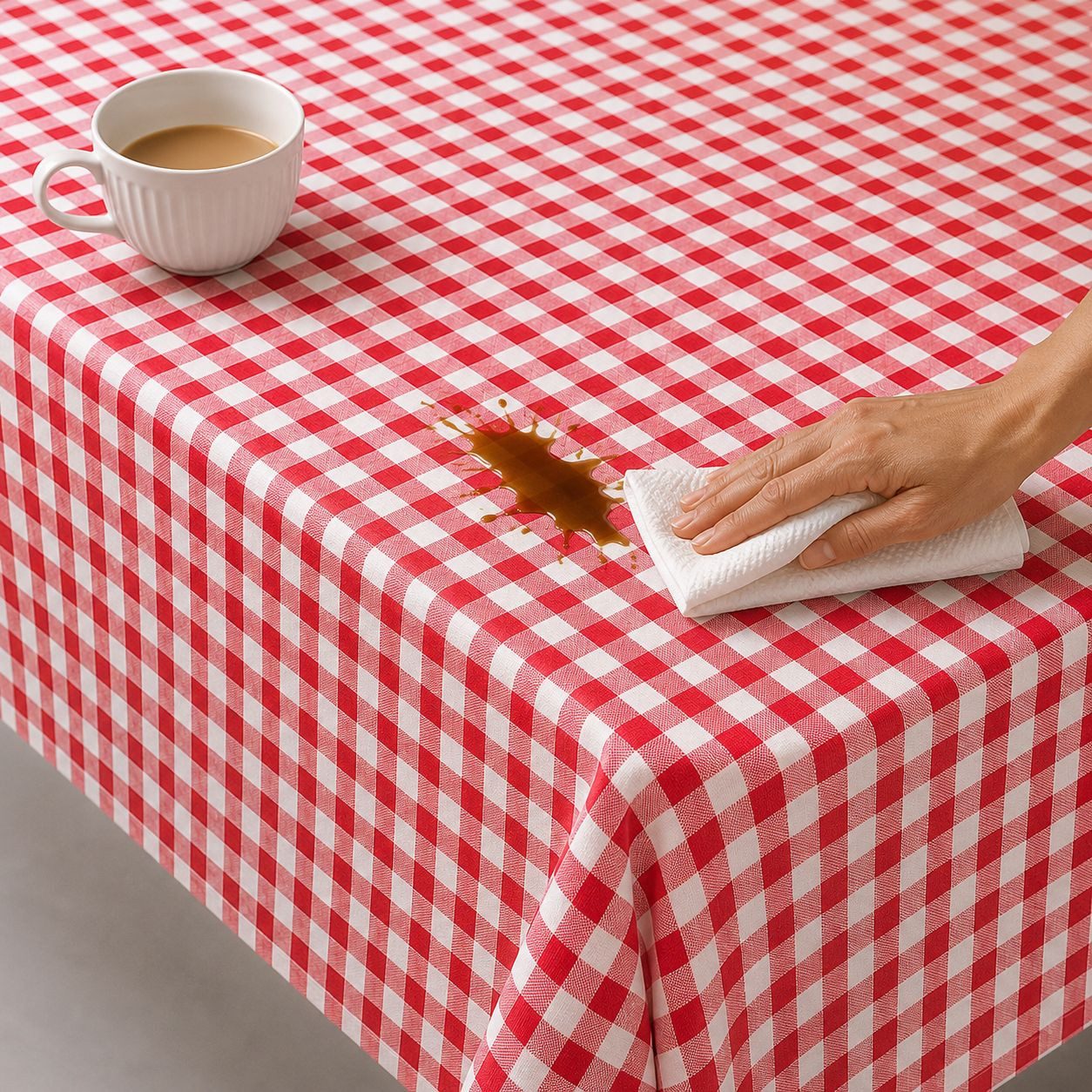 texpot Tischdecke Wachstuch kariert Landhaus Bauernkaro (1-tlg)