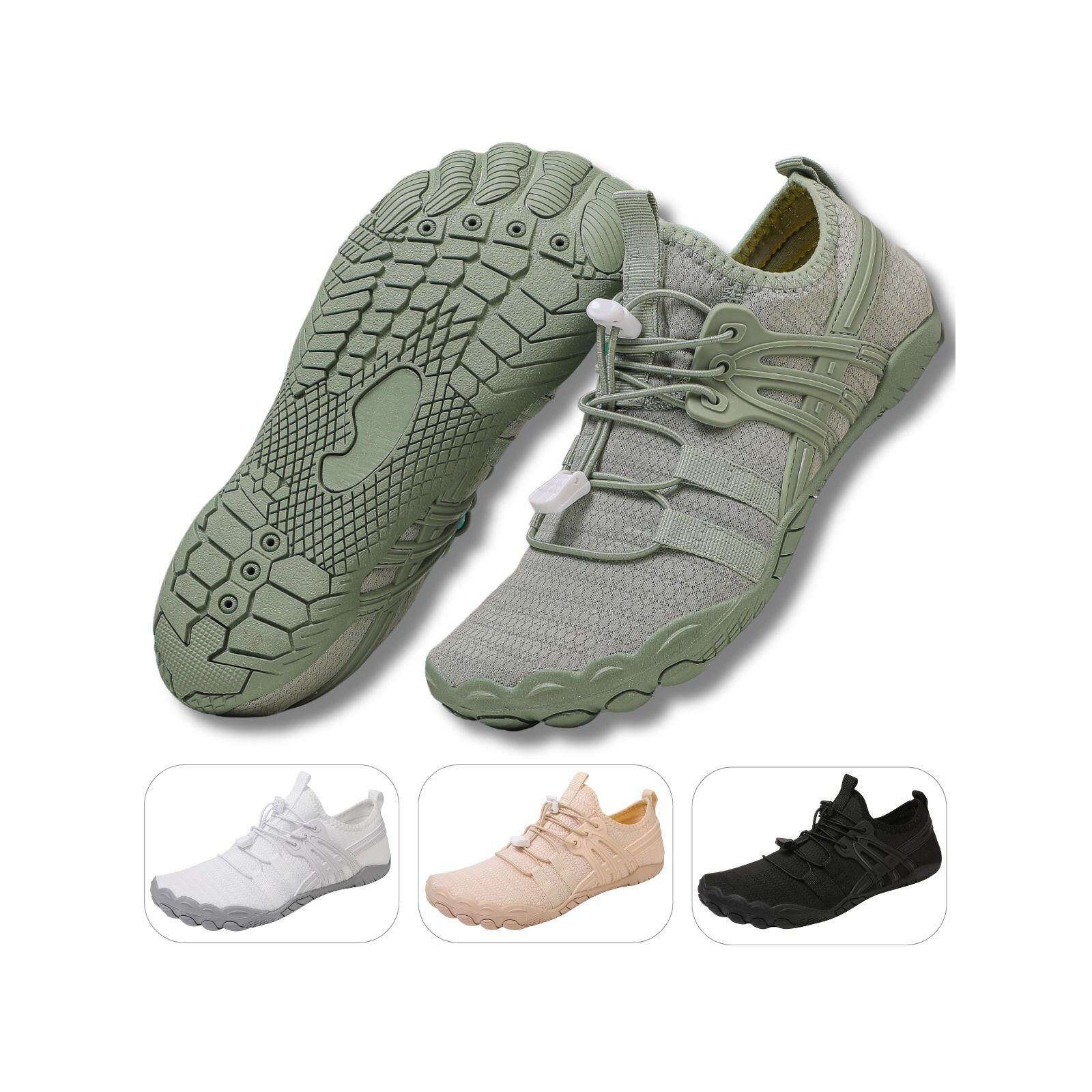 DOTALES Balancestep Barfußschuhe Damen & Herren Barfußschuhe Barfußschuh Das Original-Barfuß Sneaker, Minimalschuhe, Schnellverschluss