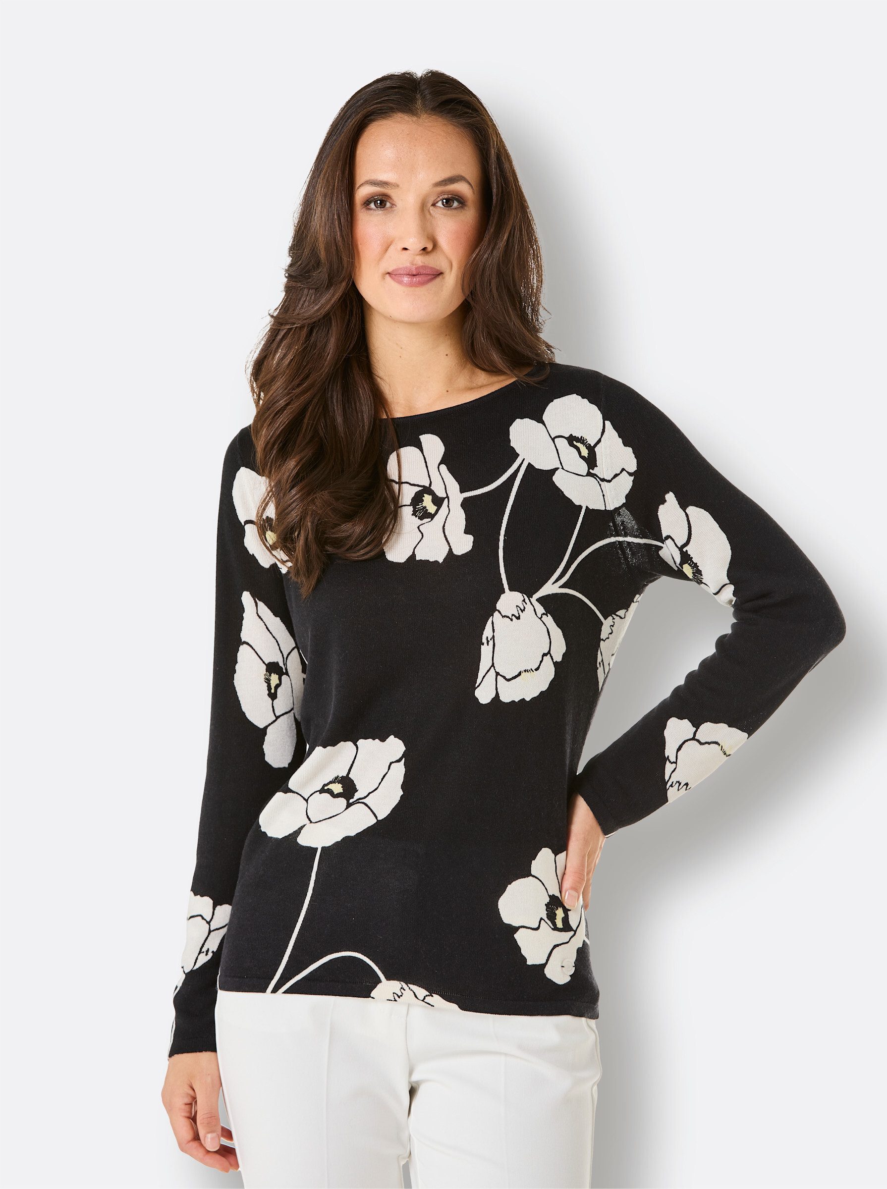 creation L Strickpullover Feinstrickpullover . günstig online kaufen