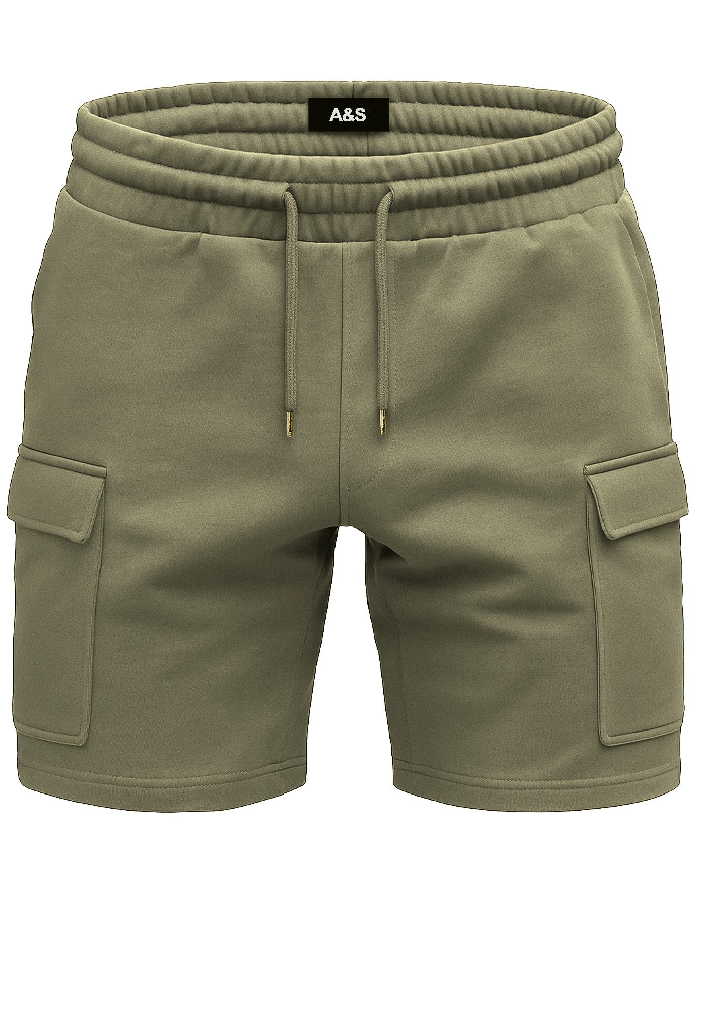 Egomaxx Sweatshorts Mit Cargo-Details und komfortablem günstig online kaufen