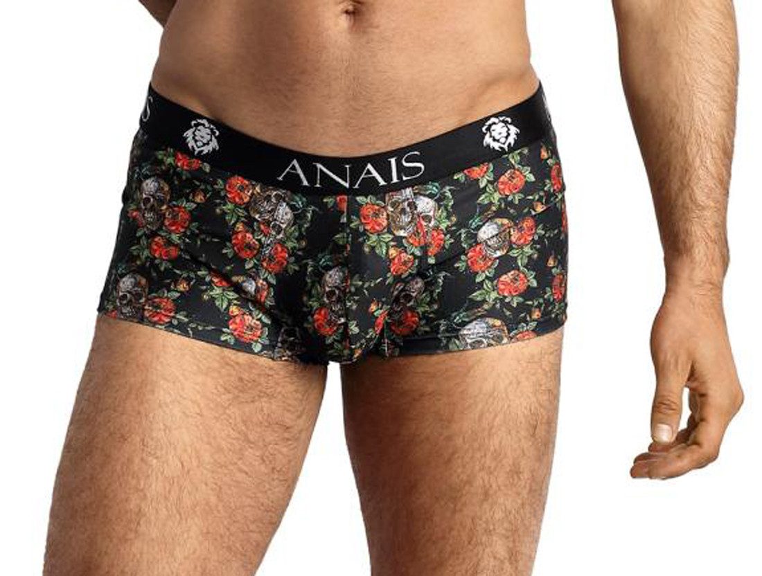 Anais for Men Боксерские мужские трусы, боксерки Bunter Herren Boxer Shorts aus glattem blickdichtem Stoff mit Blumen