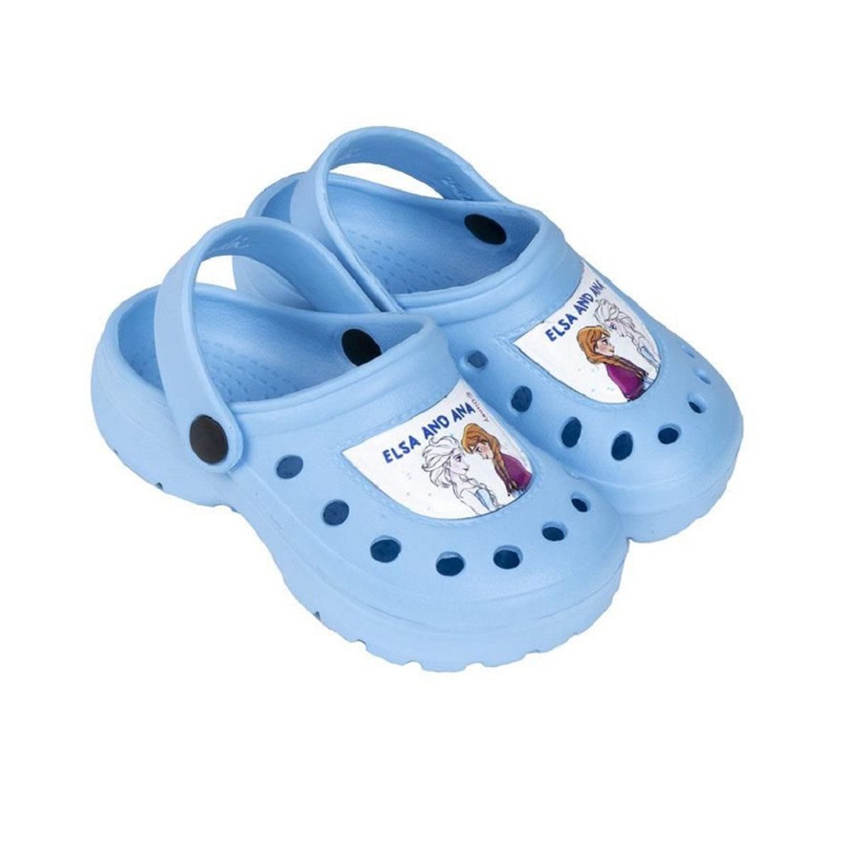 Disney Frozen Clogs Rutschfeste Sandalen für Kinder mit Elsa und Anna Clog