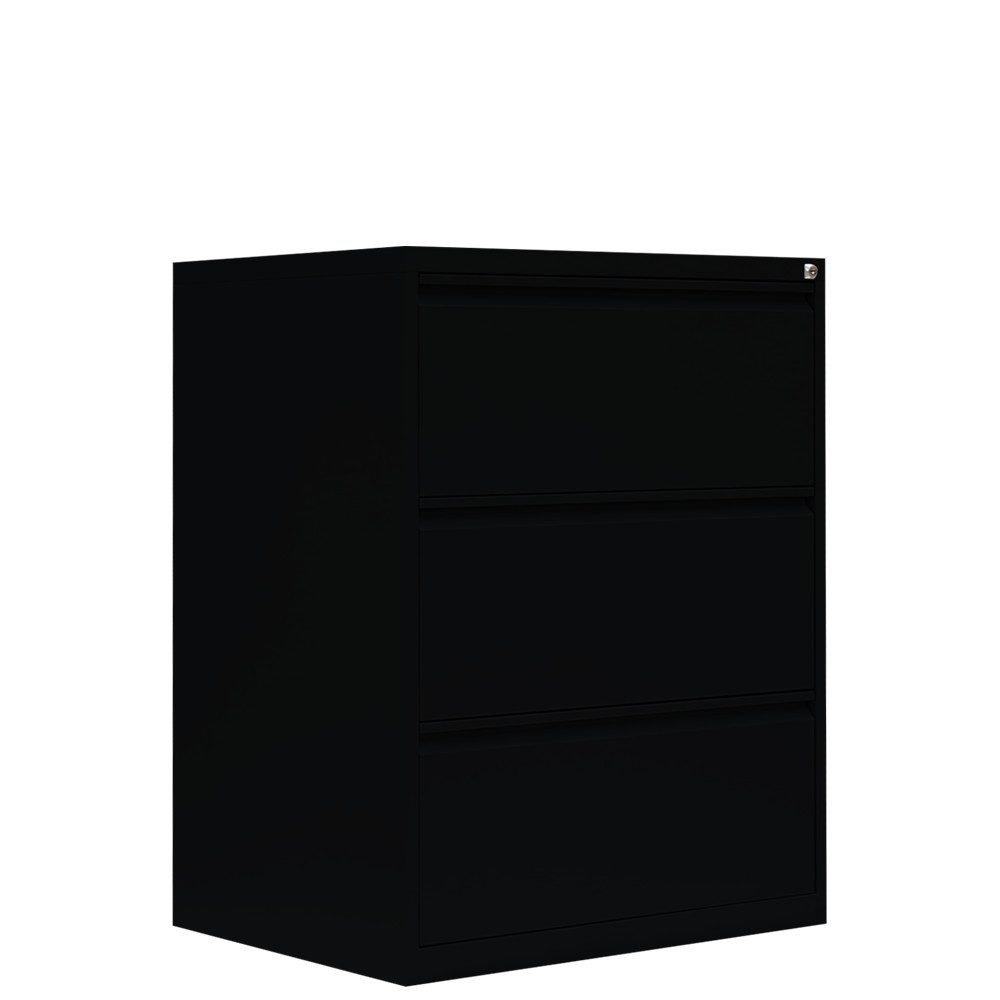 Steelboxx Hängeregisterschrank Büro Hängeregistratur Schrank 101x76x62cm (HxBxT) mit 3 Schüben (1-St) Hängeregisterschrank