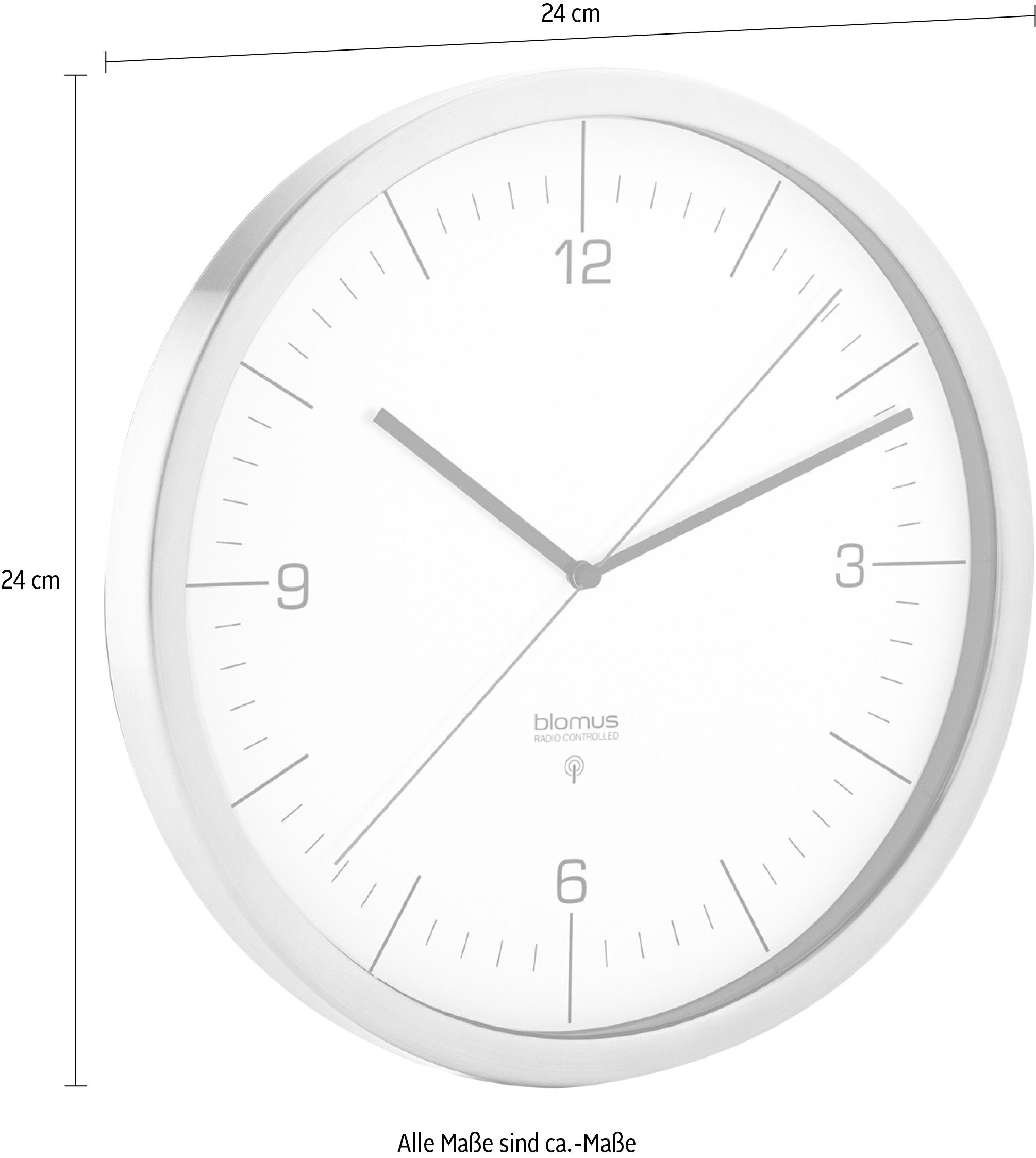 blomus Wanduhr CRONO günstig online kaufen