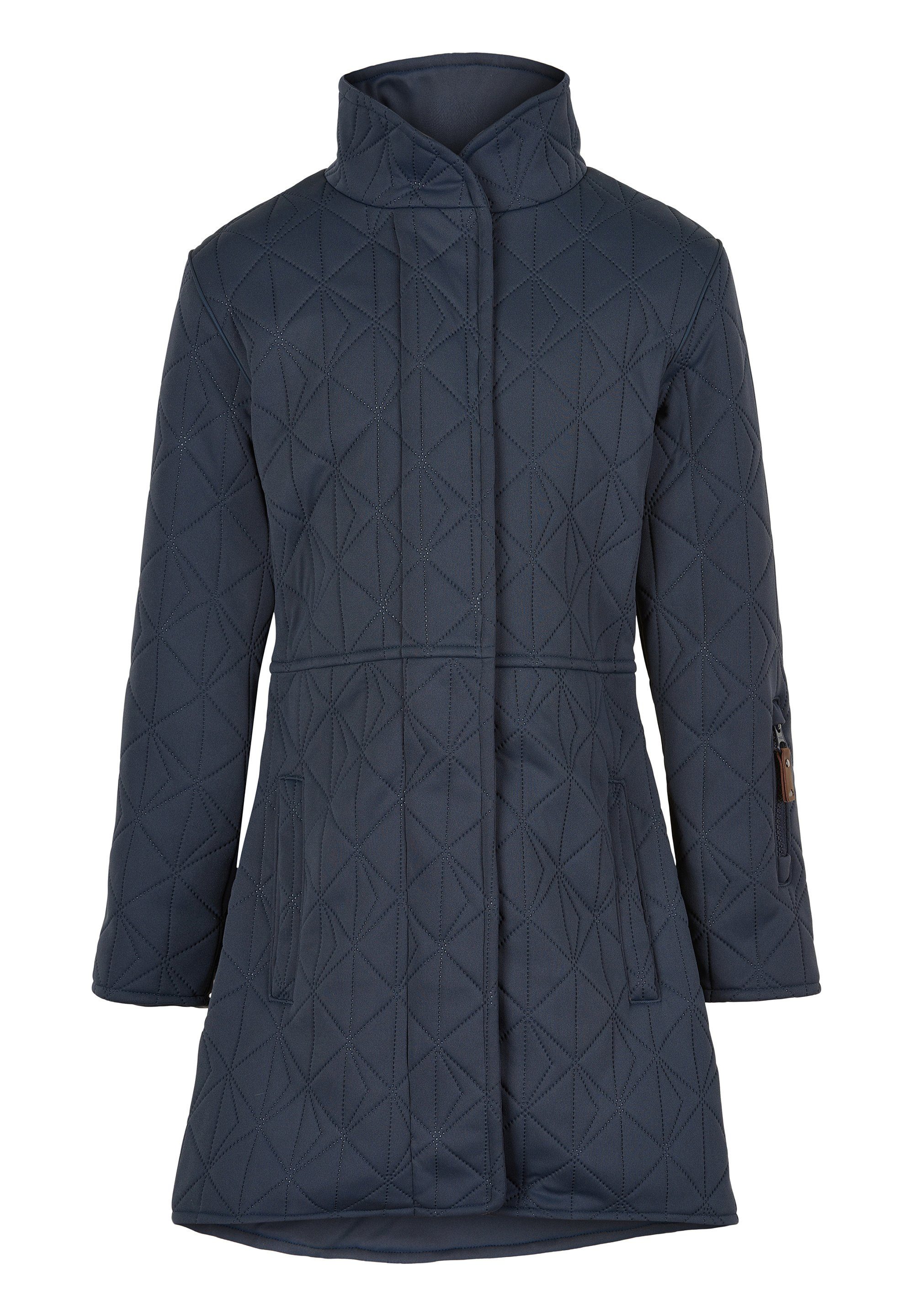 byLindgren Steppjacke Sigrid Danish design, windstopper, quilted, isolating marine