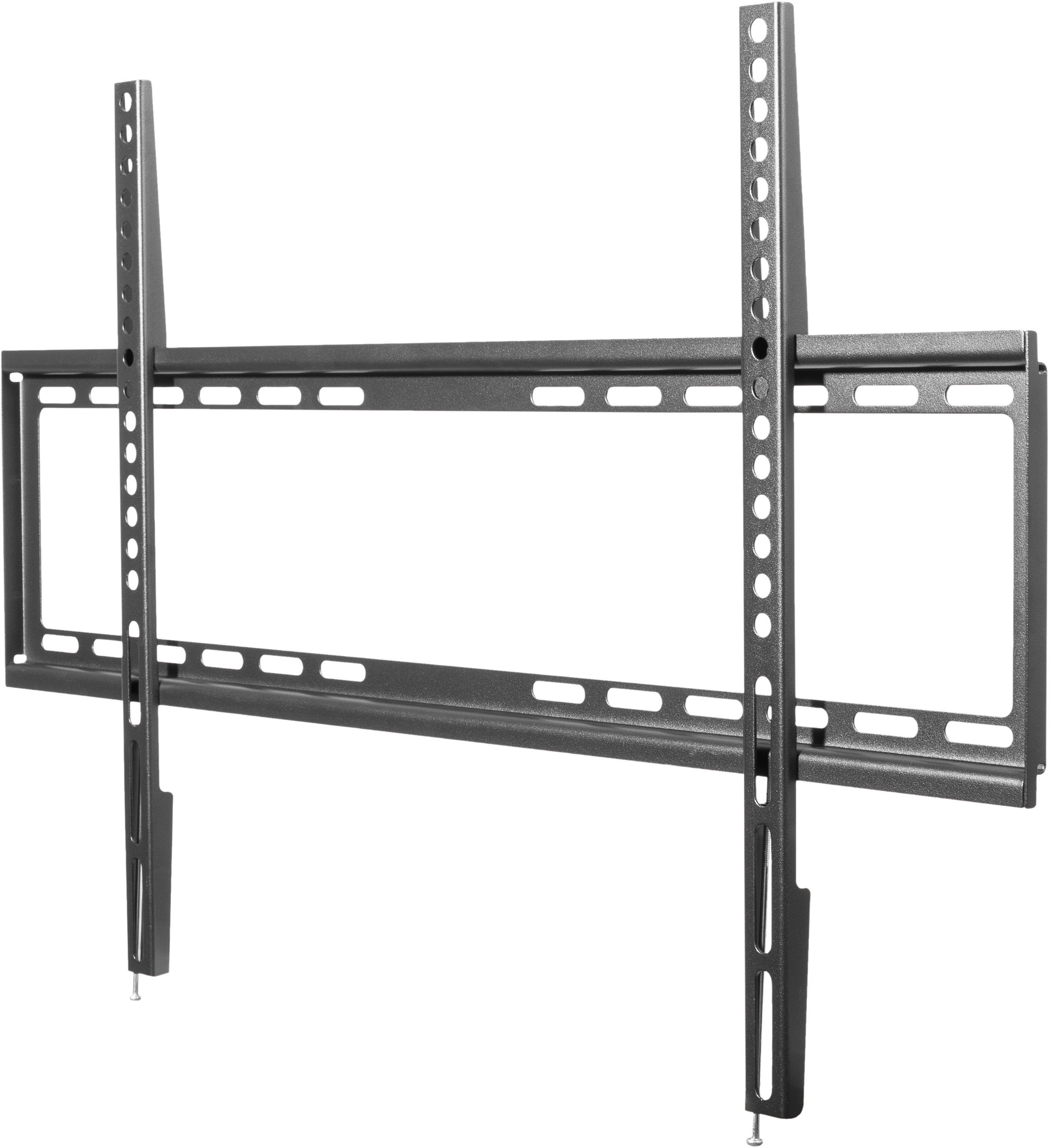 Schwaiger TV-Wandhalterung LWHF8035 513, (bis 80 Zoll, fix, bis 45kg, bis 600x400mm, schwarz)
