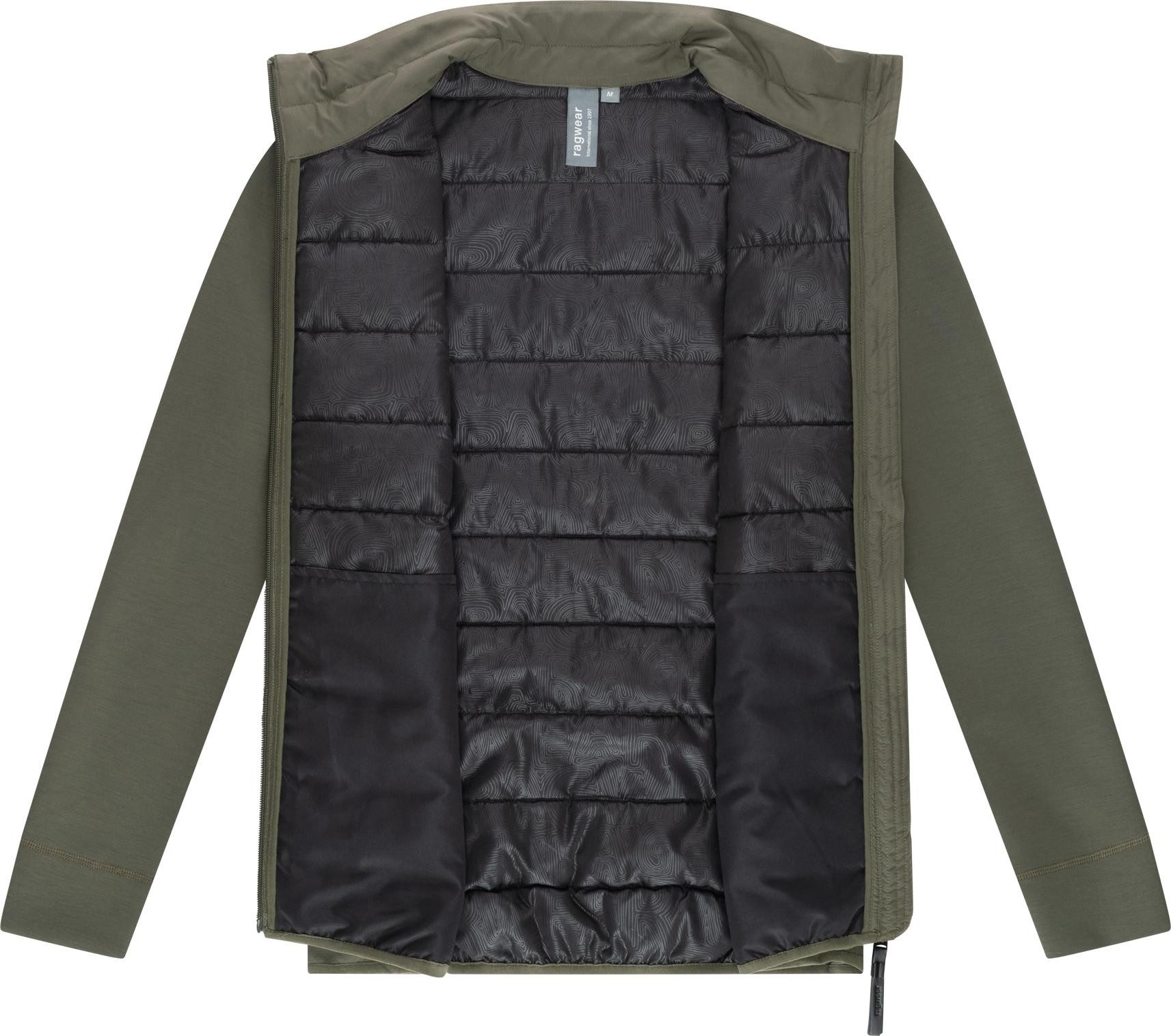 Ragwear Steppjacke Rendan Tech YOUMODO Gesteppte Herren Outdoorjacke mit weichen Ärmeln