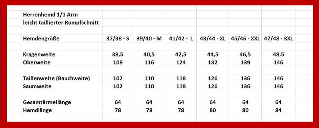 Moschen-Bayern Trachtenhemd Trachtenhemd Herren kariert Edelweiß Wiesnhemd Langarm Kurzarm Blau