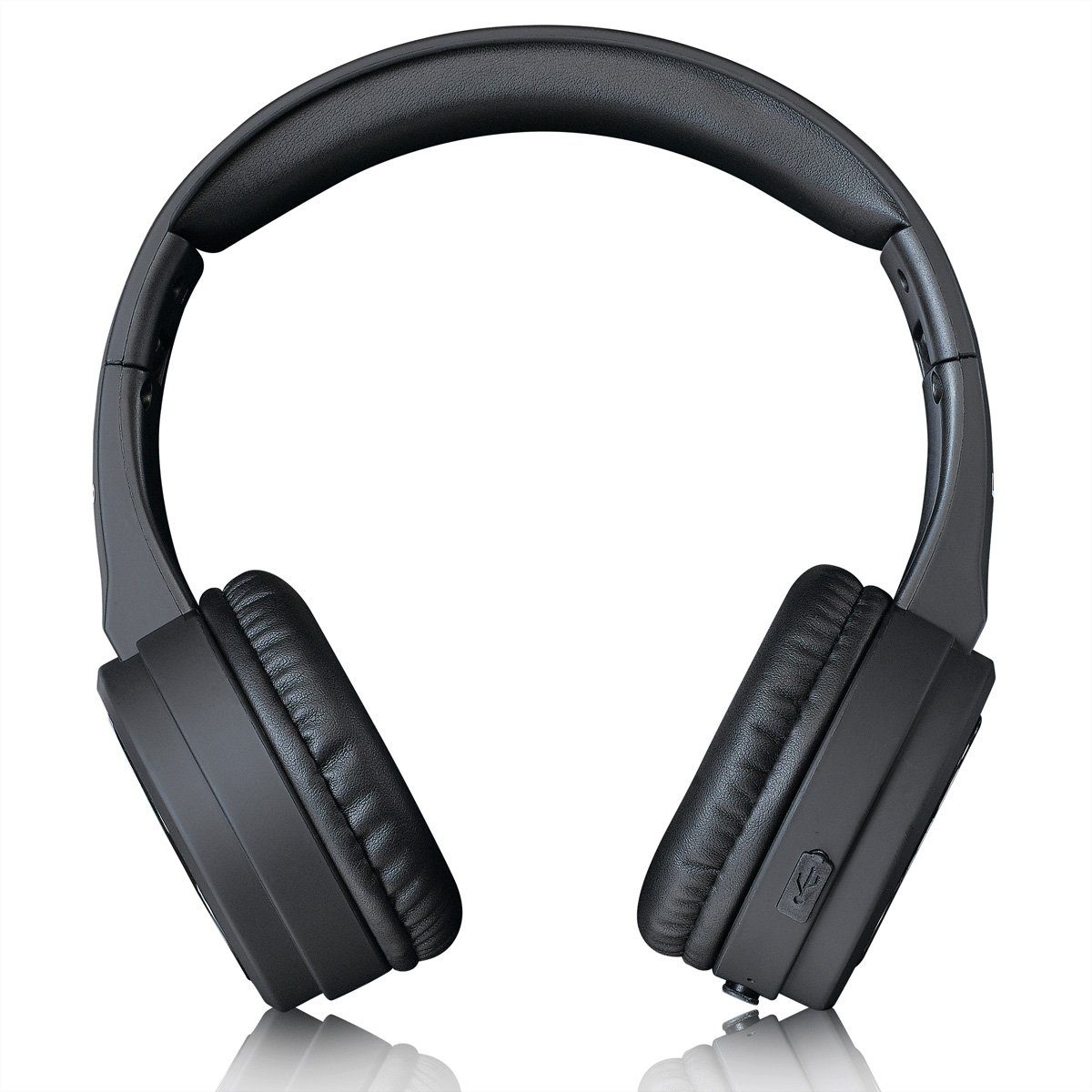 Lenco Kopfhörer HPB-330 PC-Headset (Kopfhörer, Schwarz)