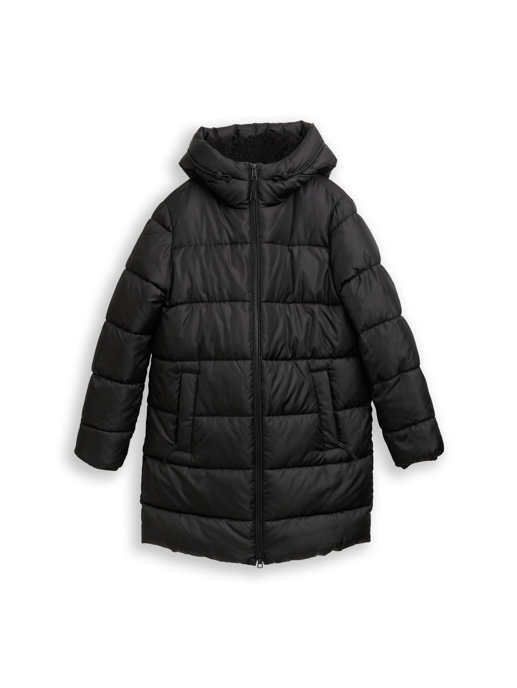 TOM TAILOR Denim Steppmantel Jacken Puffer-Mantel mit Kapuze