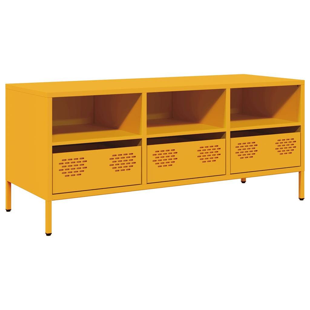 vidaXL TV-Schrank TV-Schrank Senfgelb 101,5x39x43,5 cm günstig online kaufen