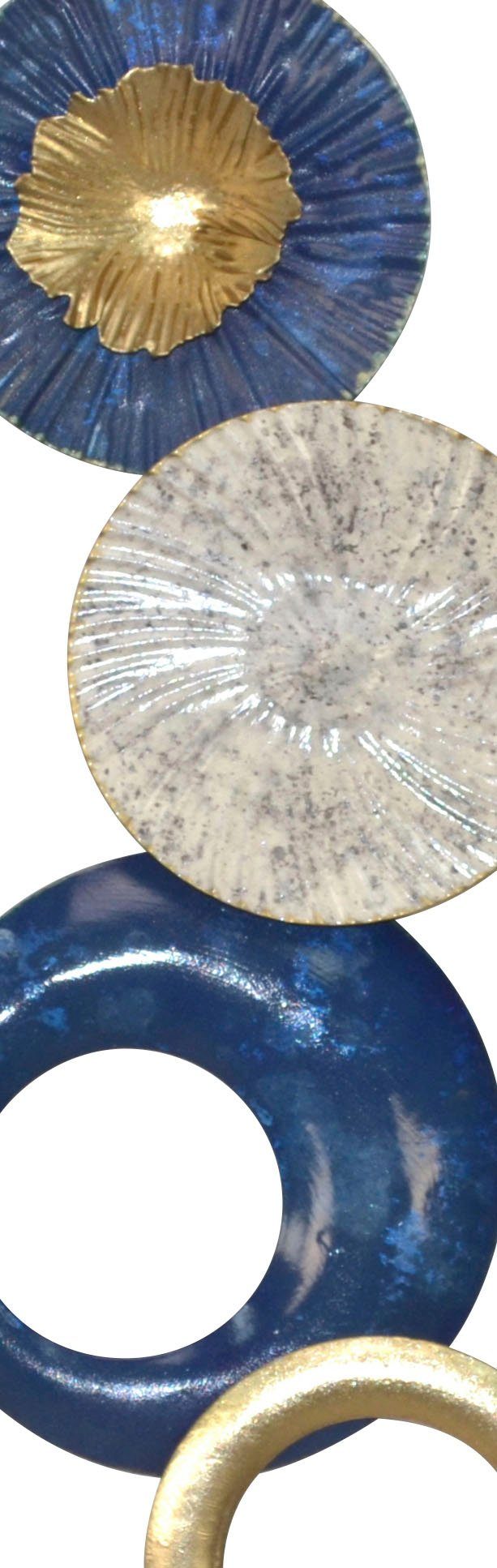 HOFMANN LIVING AND MORE Wanddekoobjekt Wanddekoration (1 St), Metalldeko Kr günstig online kaufen