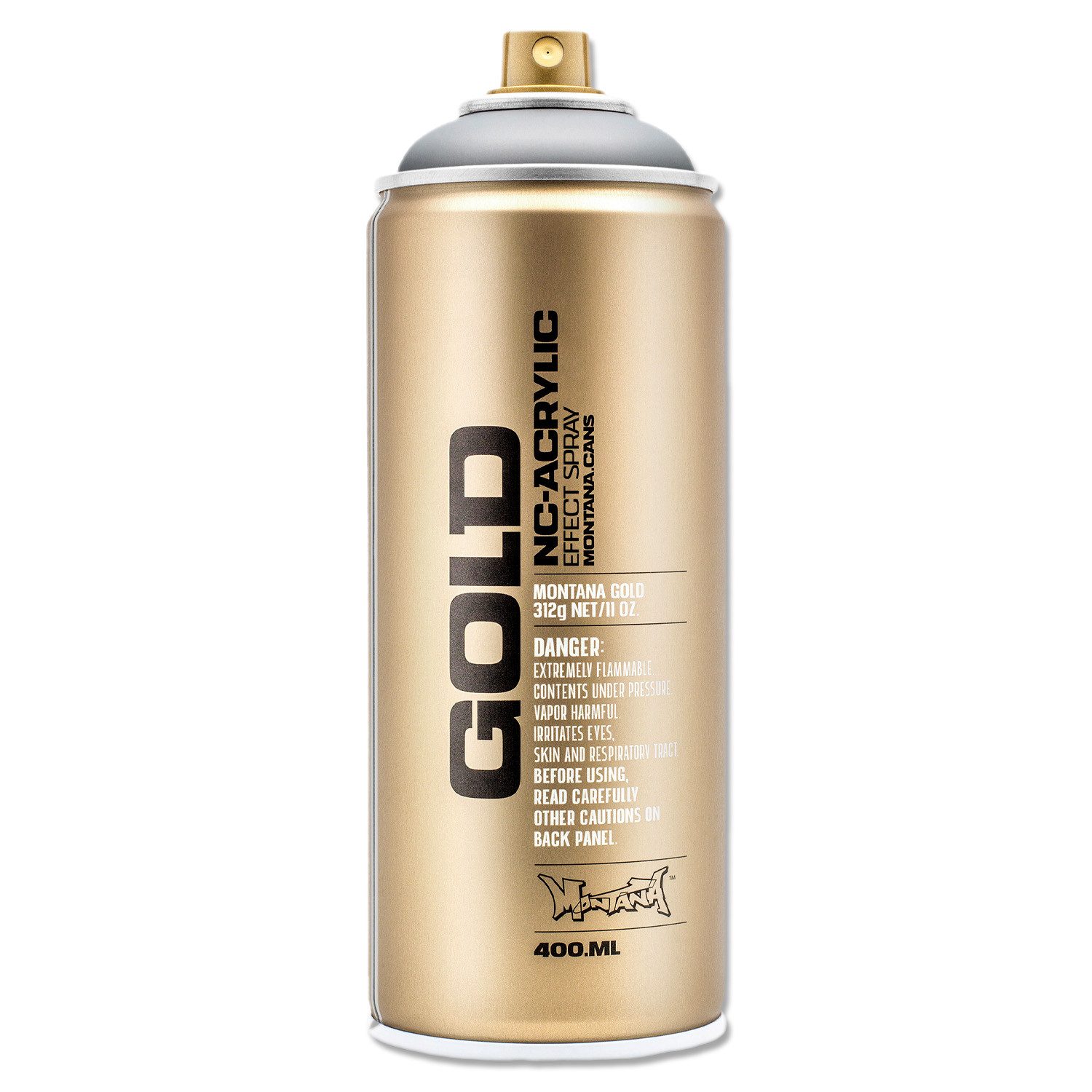 Montana Cans Sprühlack Sprühlack, Montana GOLD, Metallic Matt, 400ml, Farbauswahl