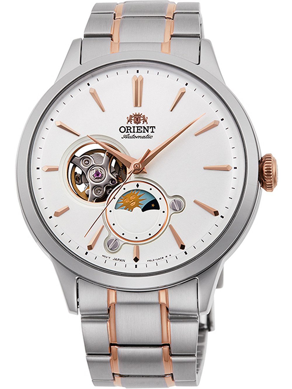 Orient Automatikuhr Orient RA-AS0101S10B Herrenuhr Mondphase Automatik 42mm 3ATM Orient RA-AS0101S10B Herrenuhr Mondphase Automatik 42mm 3ATM