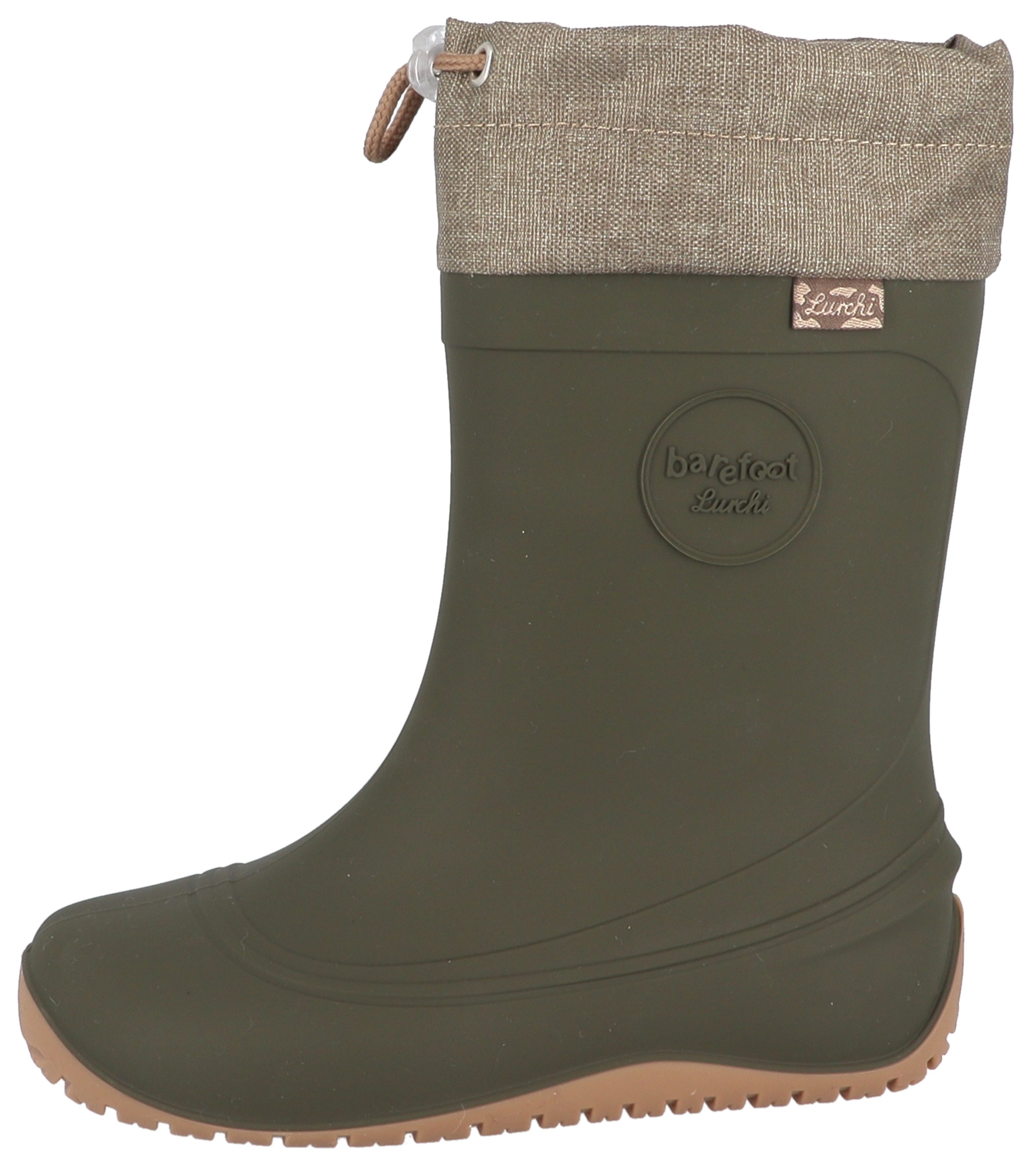 Lurchi Pico Barefoot Barfußschuh Regenstiefel mit Schnellverschluss, Größenschablone zum Download