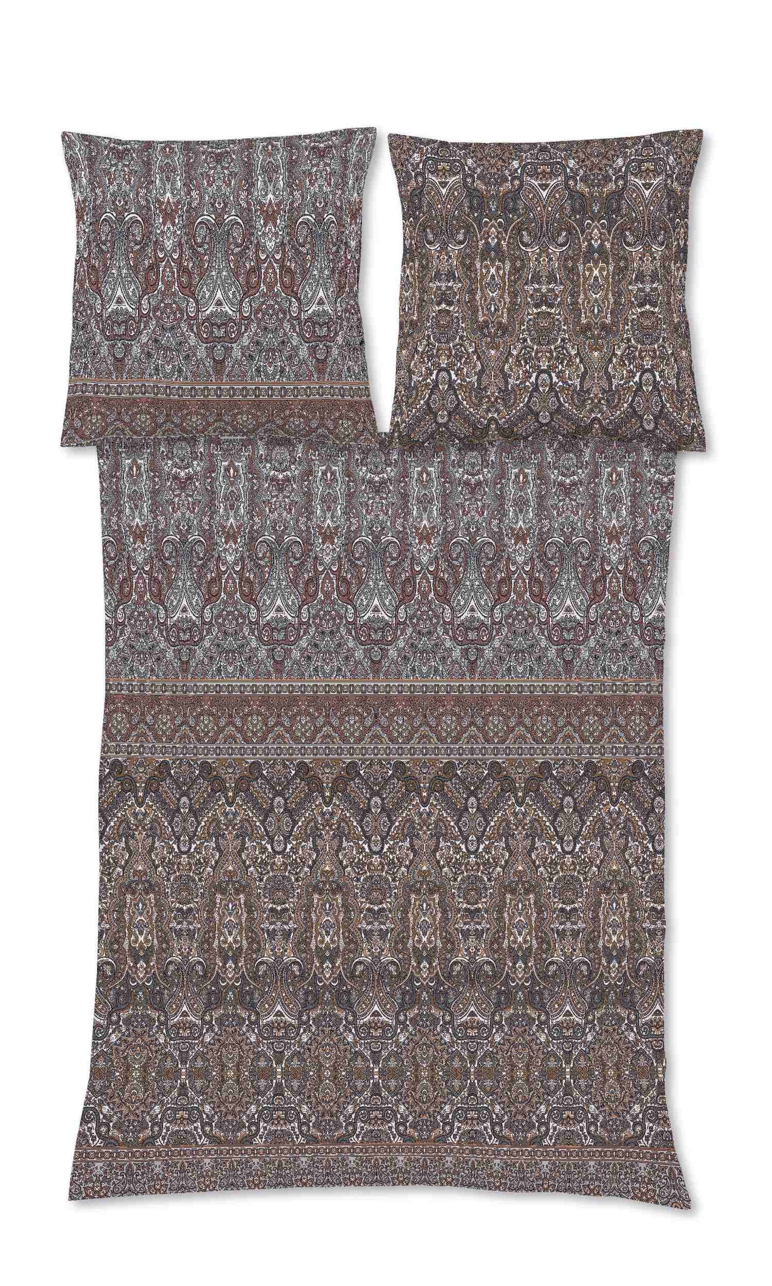 fleuresse Bettwäsche Fleuresse Davos Biber Bettwäsche 135x200 Ornamente Str günstig online kaufen