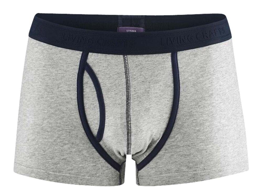 LIVING CRAFTS Boxershorts Living Crafts Bio-Herren-Boxershort 'Apollo' 2 Stk