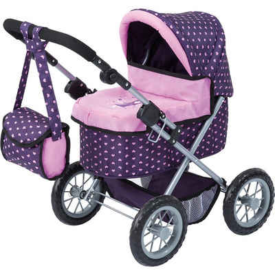 Bayer Puppenwagen »Puppenwagen Trendy pink/blau«