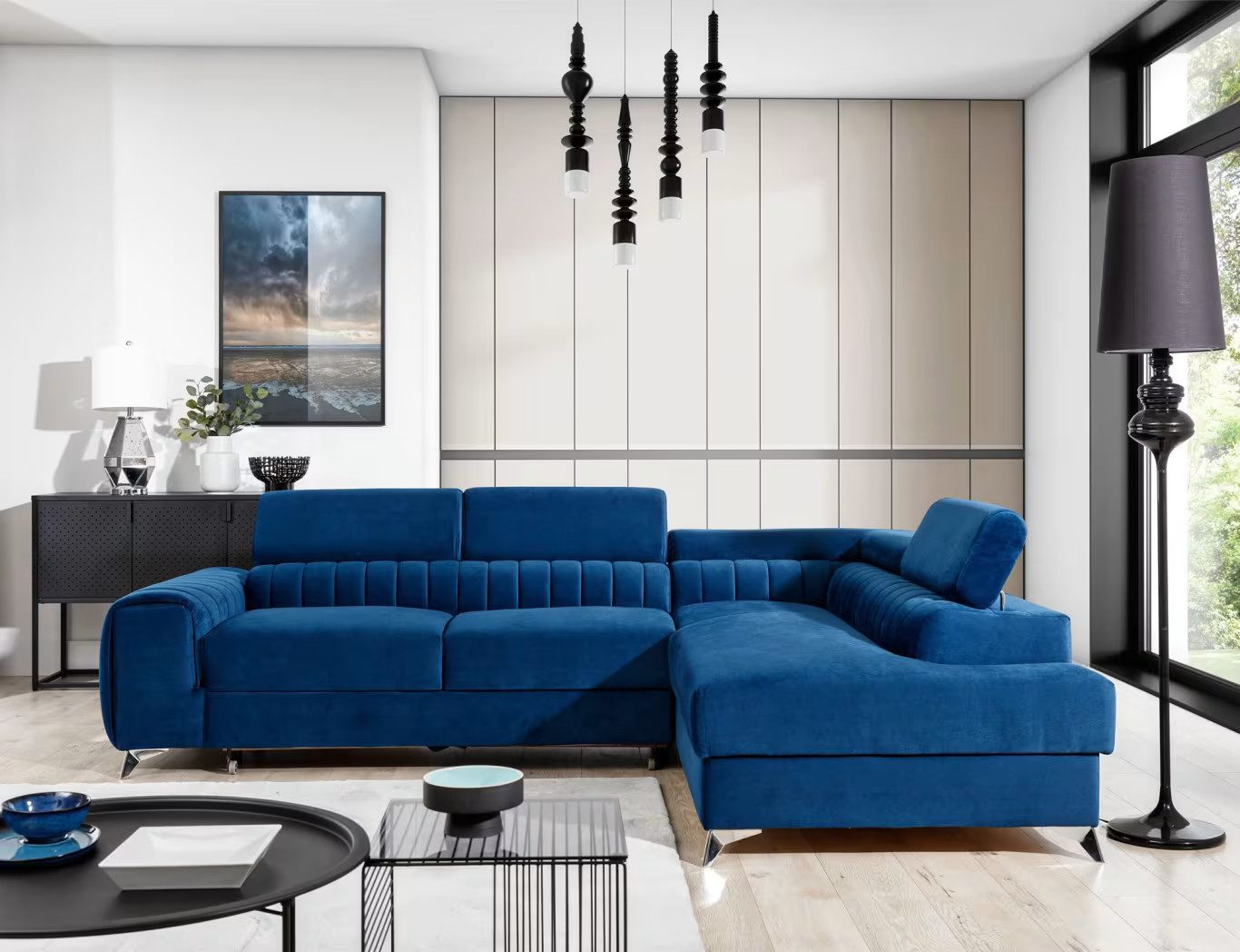 MOEBLO Ecksofa OLIVIER, mit Schlaffunktion und günstig online kaufen