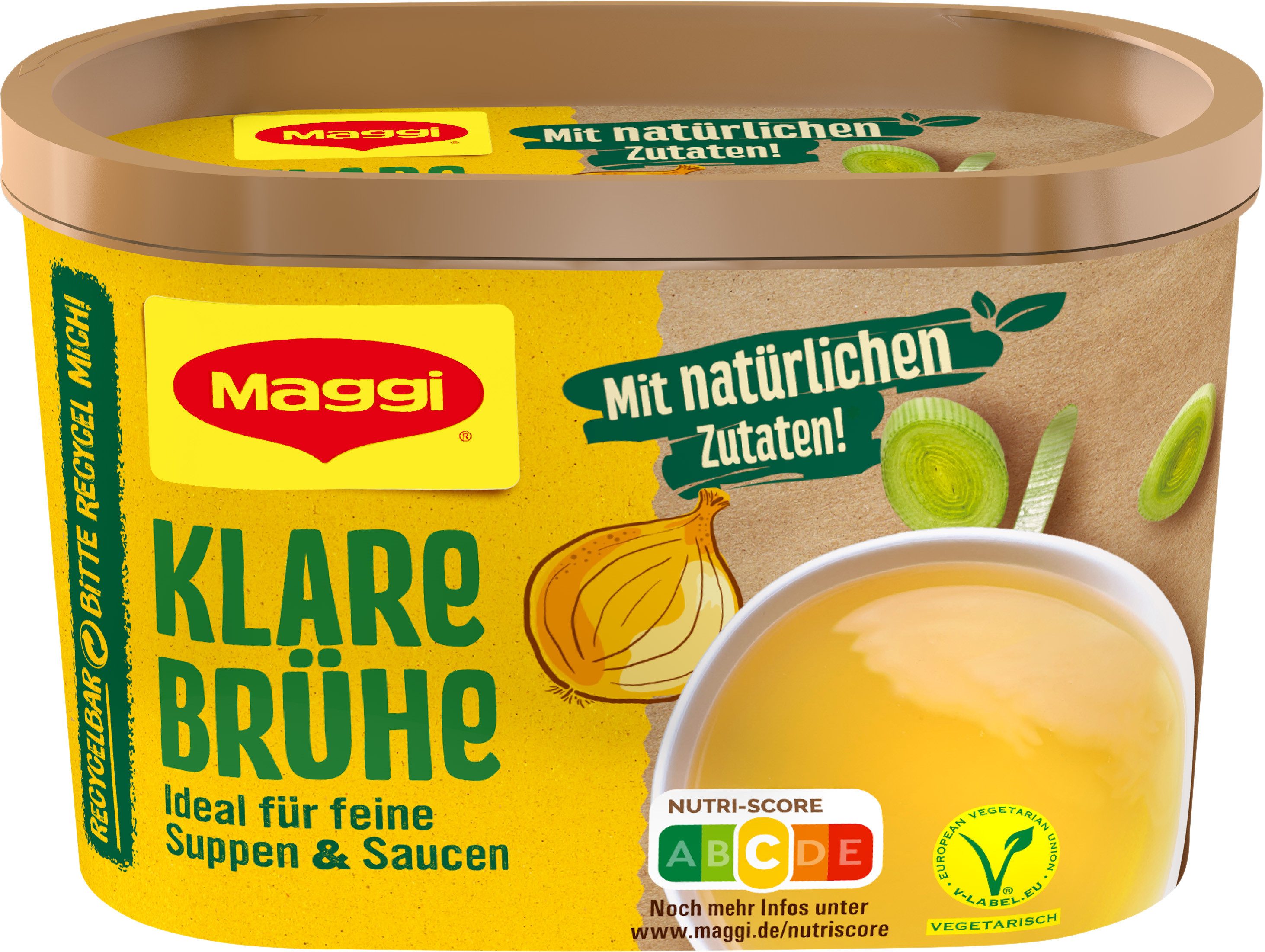 MAGGI Fertiggericht, Maggi Klare Brühe für 19 l