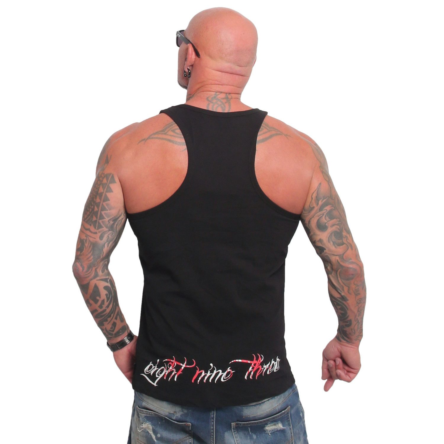 YAKUZA Muskelshirt Bloodbrand V02 mit Ringerrücken