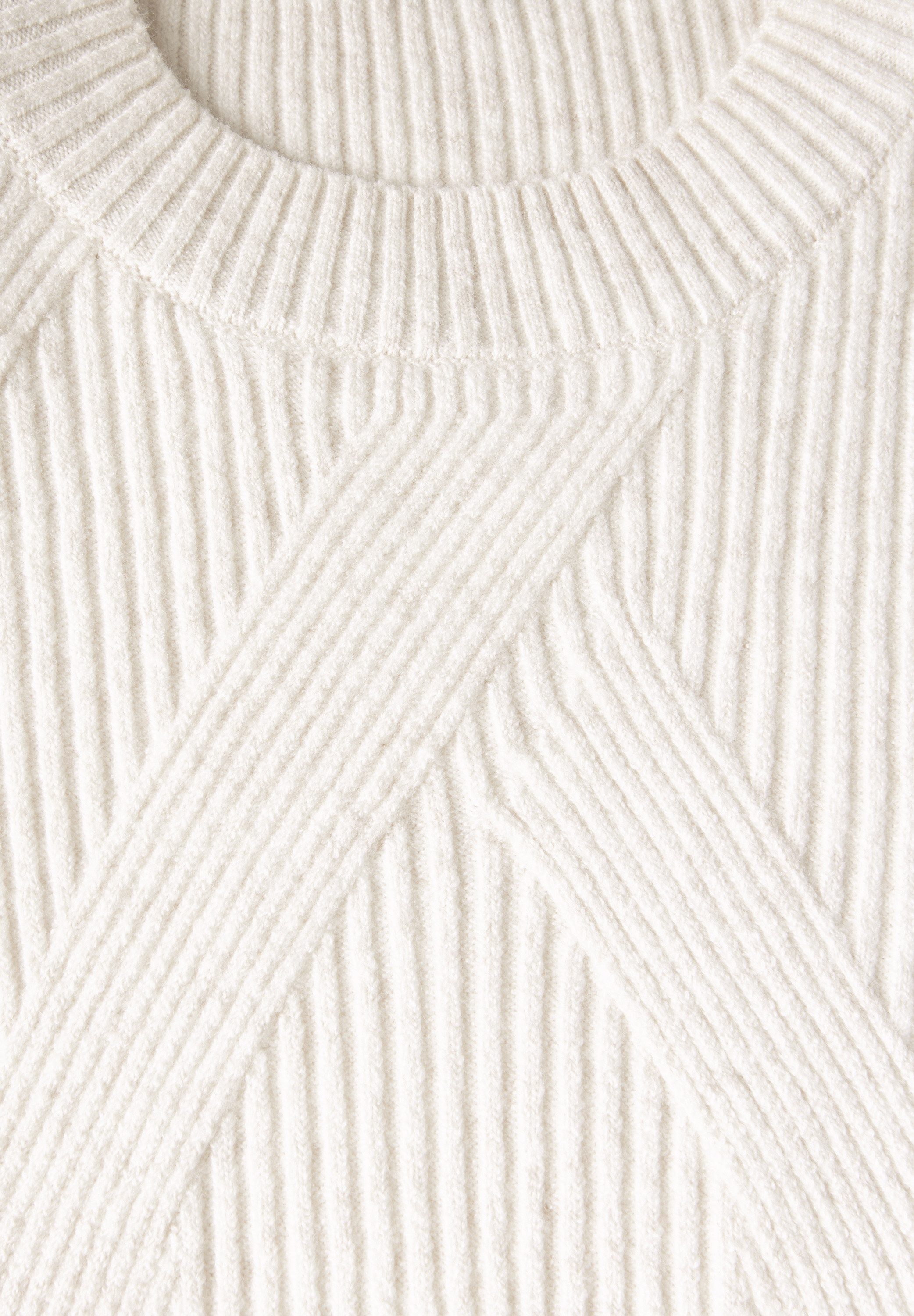 STREET ONE Strickpullover mit Stehkragen