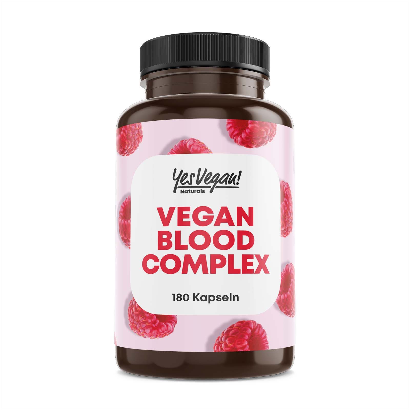 Yes Vegan Yes Vegan Naturals Eisen Bisglycinat Komplex Kapseln Kapseln, 180 St., 92 g