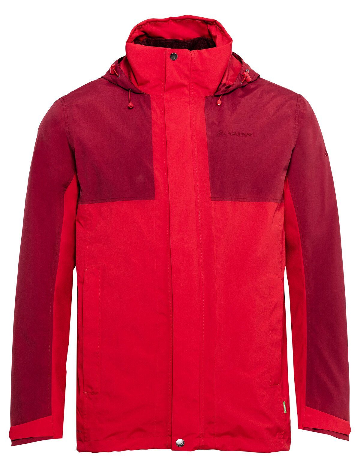VAUDE Doppeljacke Men's Rosemoor 3in1 Jacket (2-St) red