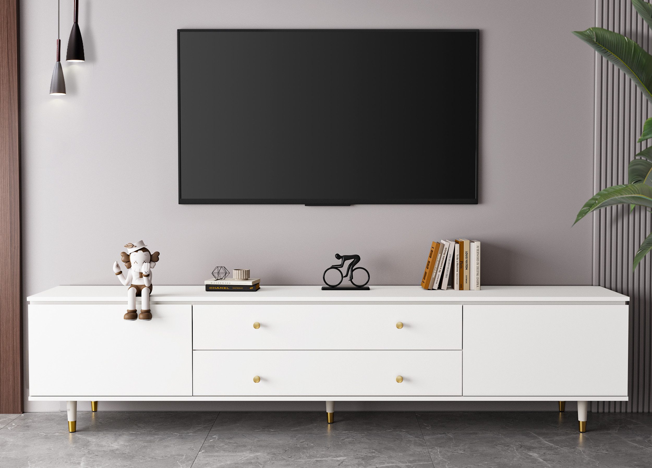 TV-Schrank Hängender TV-Schrank,175cm,Lowboard,Fernsehschrank