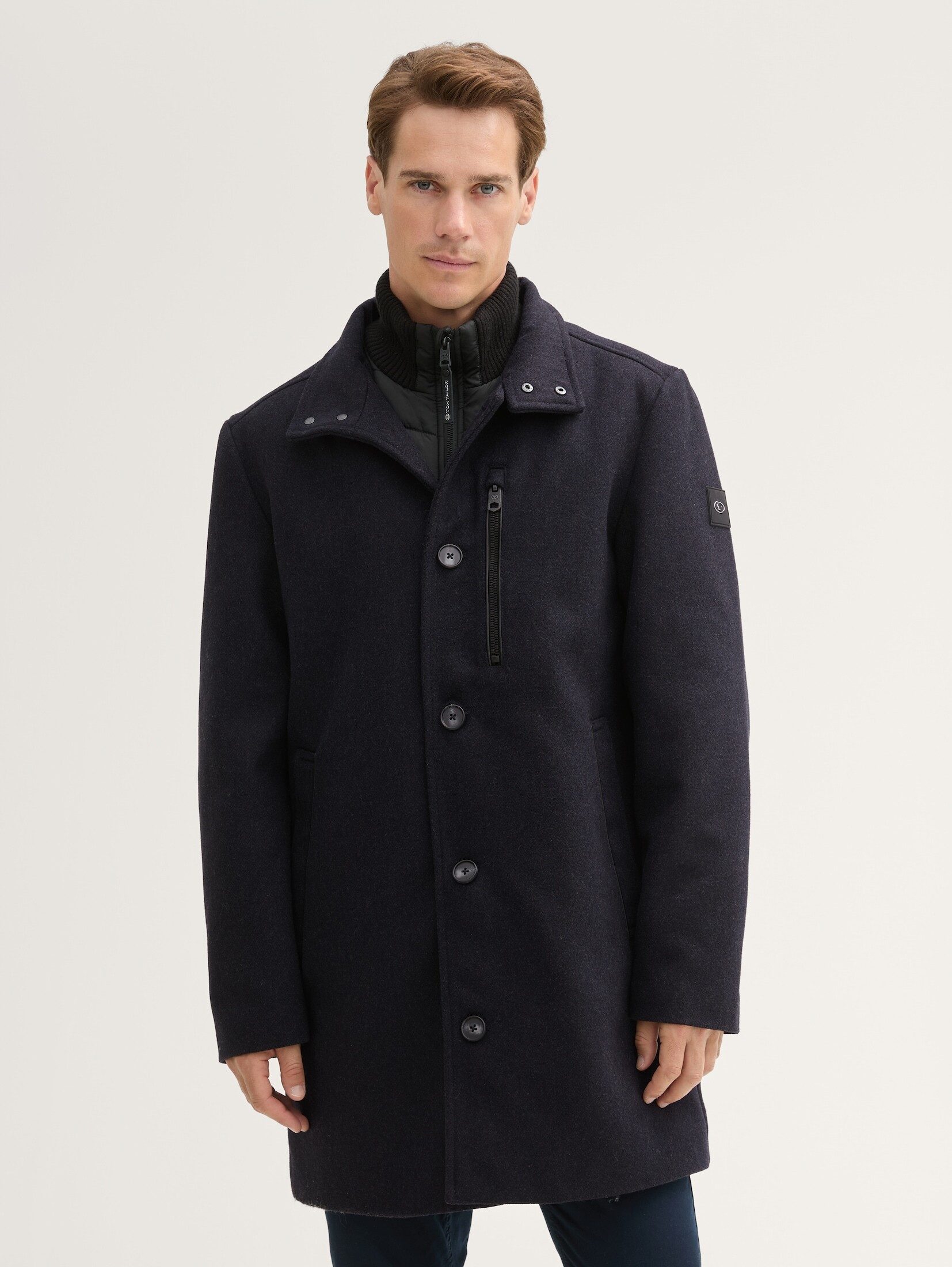 TOM TAILOR Wollmantel Jacken 2-in-1 Mantel mit Wolle günstig online kaufen