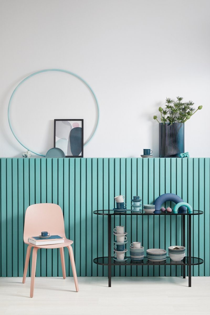 Thomas Porzellan Frühstücksteller Trend Colour Ice Blue Frühstücksteller 20 cm, Teller Flach