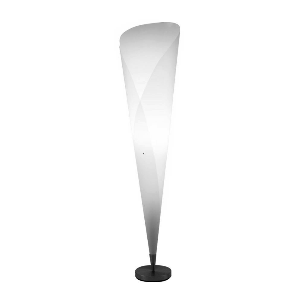 etc-shop LED Stehlampe, Leuchtmittel inklusive, Warmweiß, Steh Leuchte Trichter Design Decken Fluter Wohn Ess Zimmer