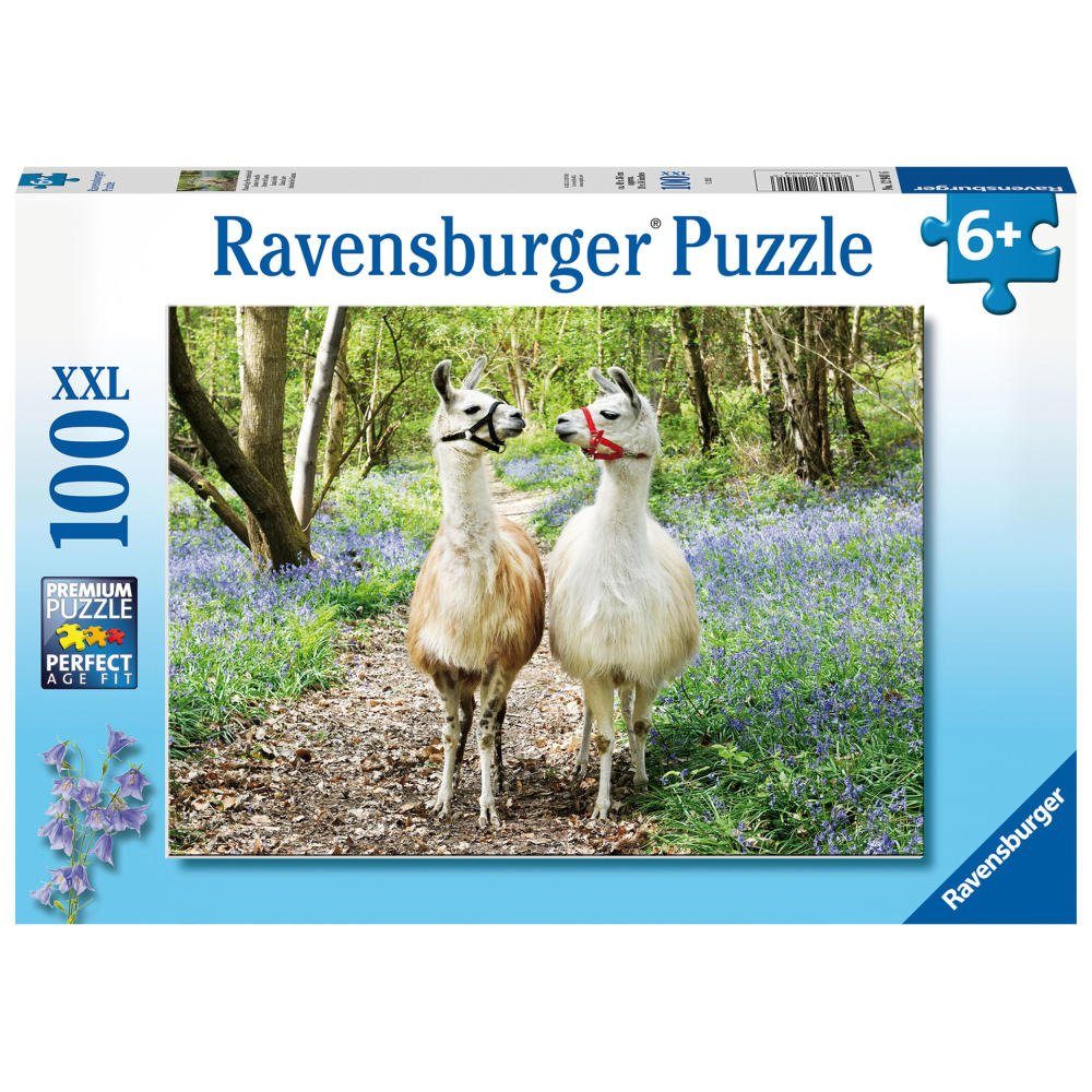 Ravensburger Puzzle Flauschige Freundschaft 100 Teile XXL, Puzzleteile
