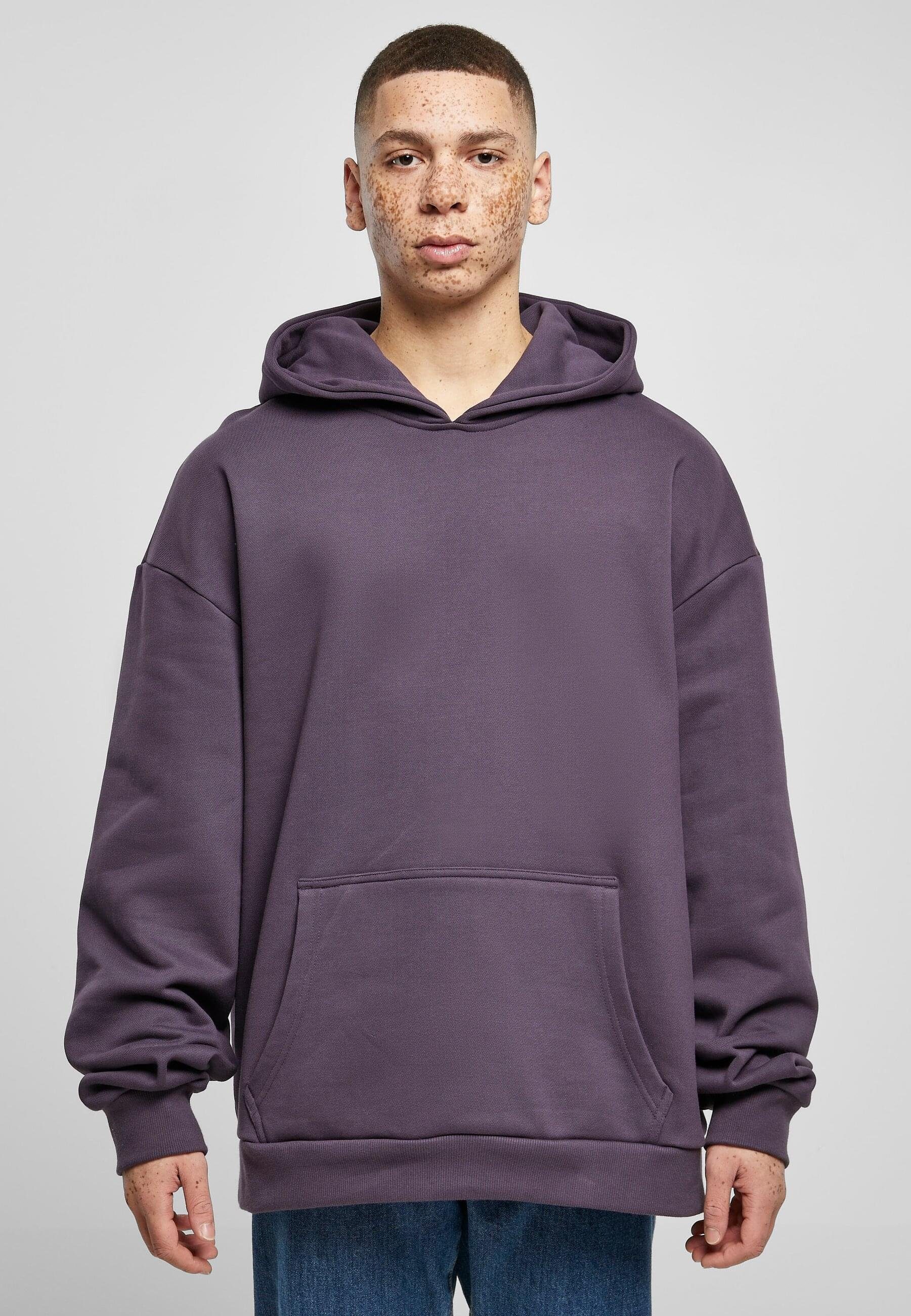 Herren Heavy Sweater Hoody (1-tlg) CLASSICS purplenight Ultra URBAN