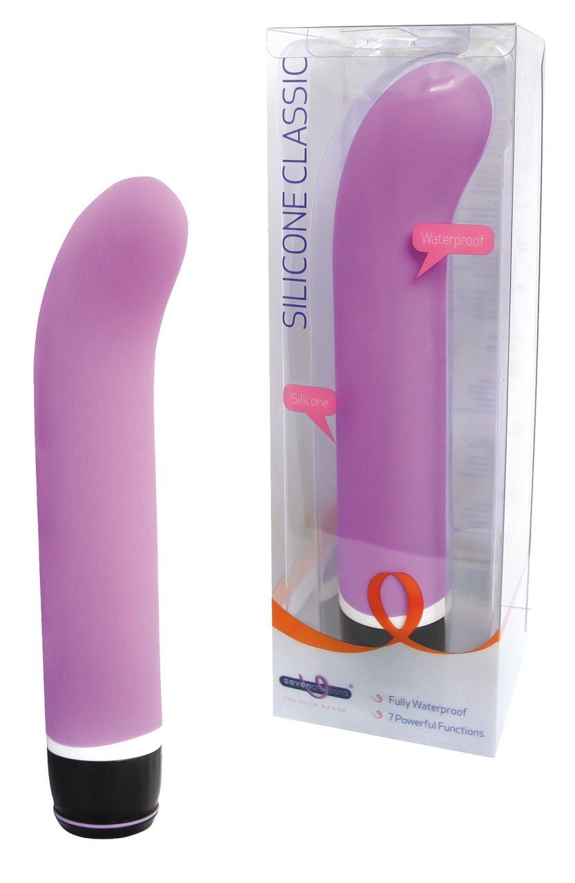 Seven Creations G-Punkt-Vibrator SEVEN CREATIONS Silicone Classic G-Vibe - (div. Farben) Pink