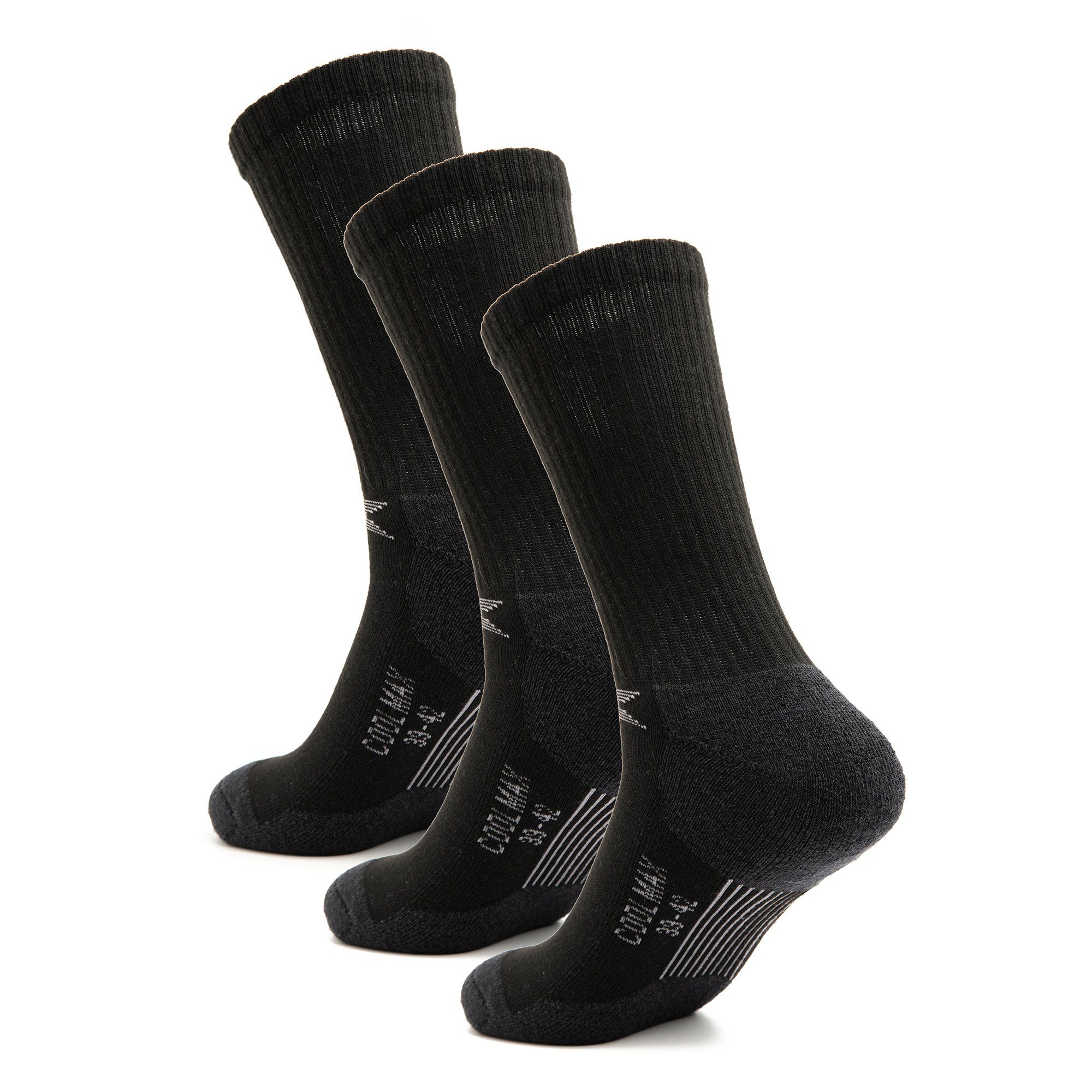 Tricetops Wandersocken TS01M Wandersocken Herren Arbeitssocken 3 / 6 Paar Trekking-Socken (3-Paar)