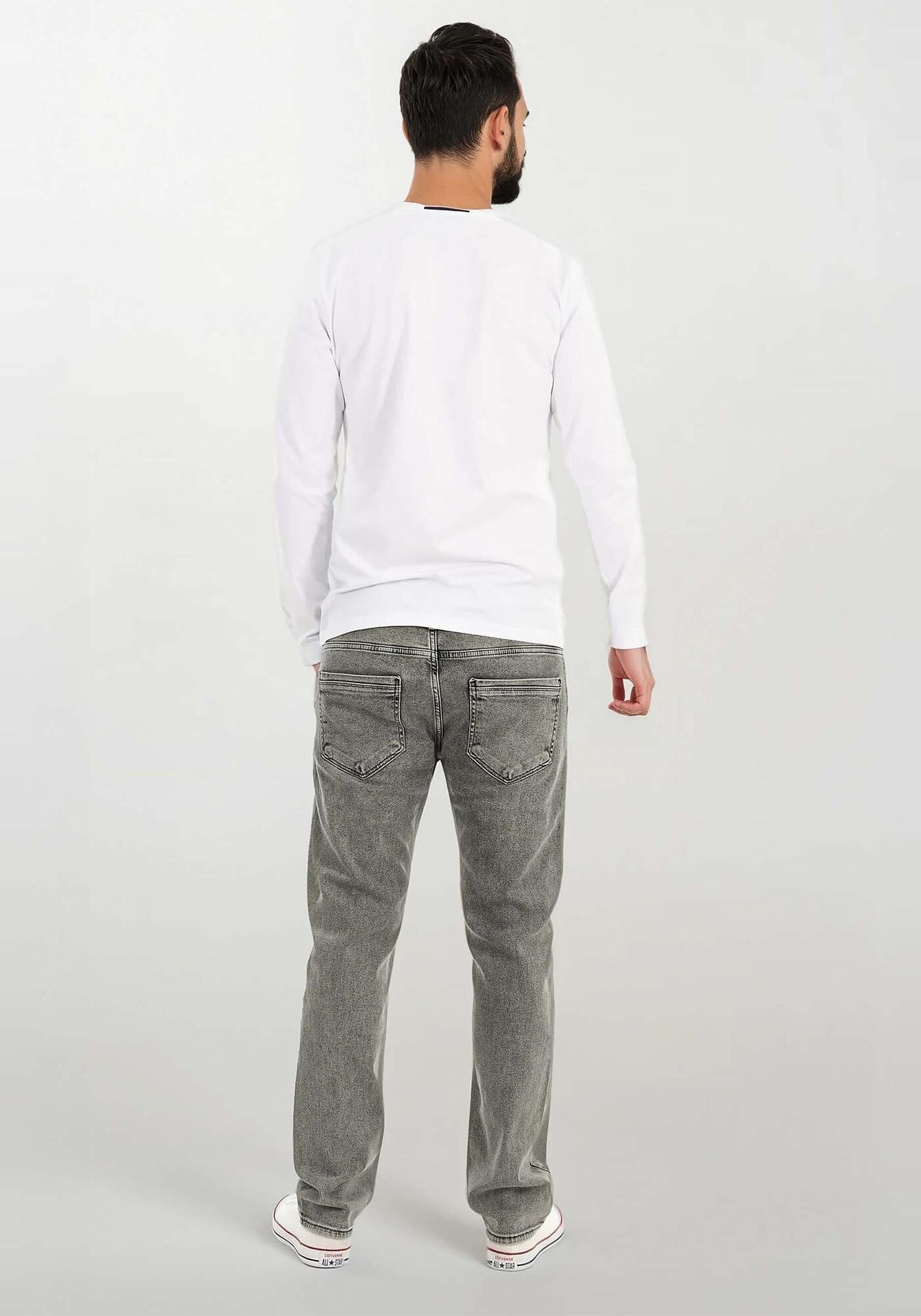 Alessandro Salvarini Comfort-fit-Jeans A.Salvarini Designer Herren Jeans Hose Basic Jeanshose – Bild 4 von 5