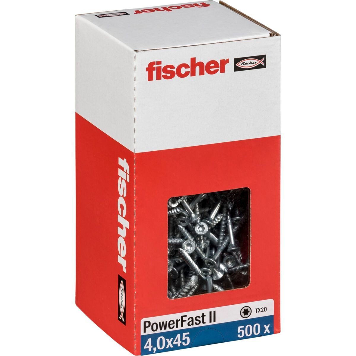 Fischer Befestigungsanker PowerFast II 4,0x45 SK TX TG blvz 500