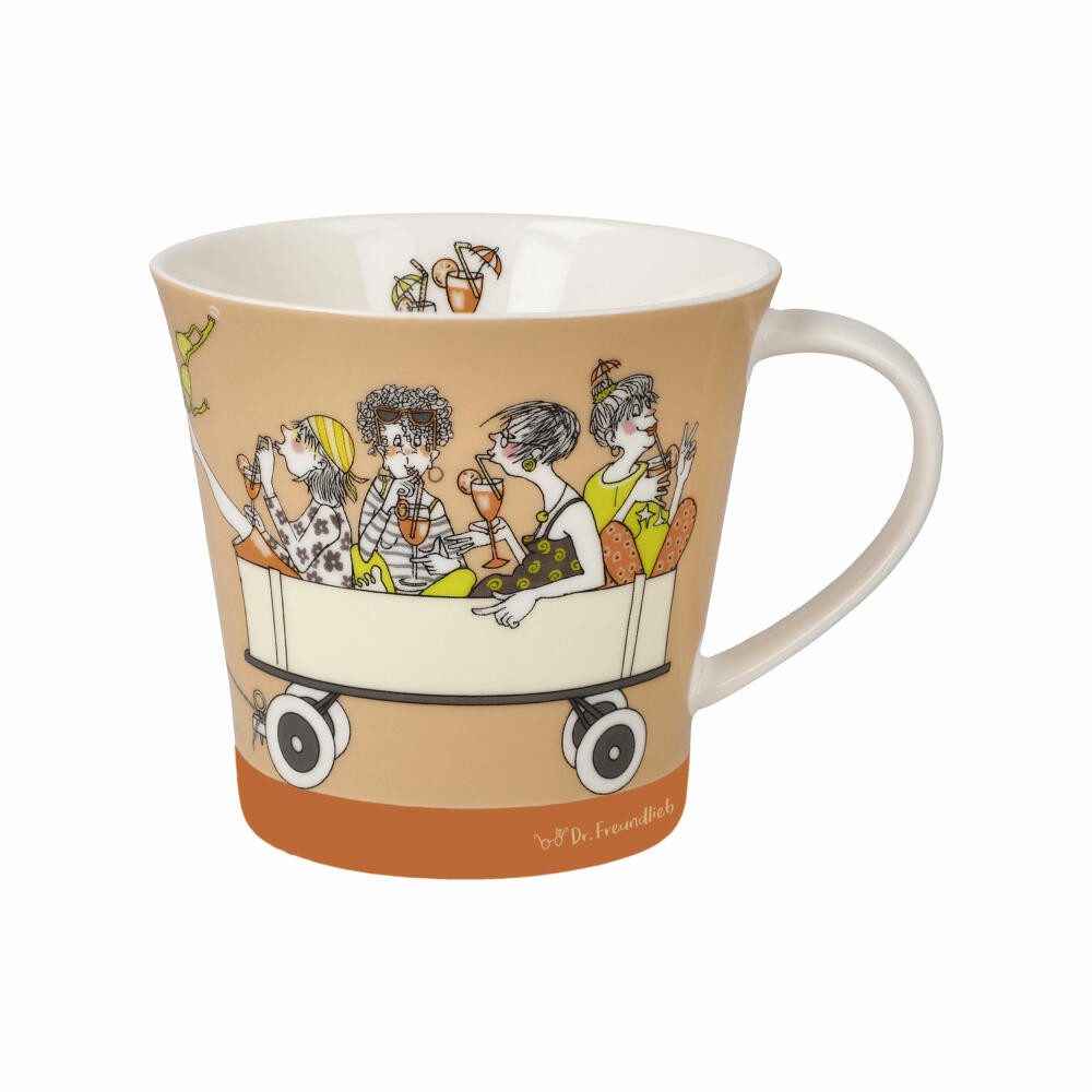 Goebel Becher Barbara Freundlieb - Enjoy, Fine Bone China
