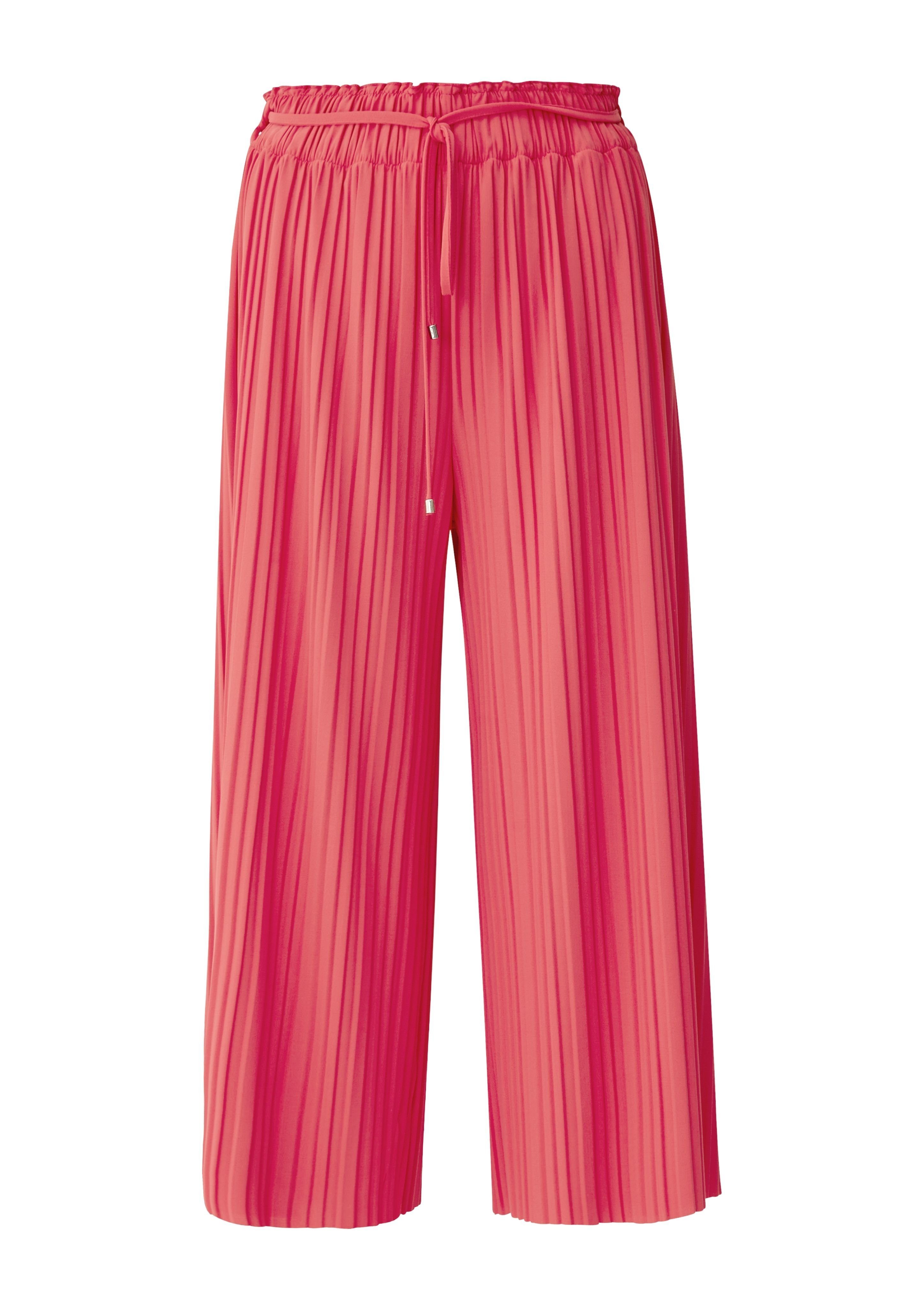 S.Oliver Damen Culotte Mit Plisseefalten - Bequeme Shorts Für Sommer & Freizeit