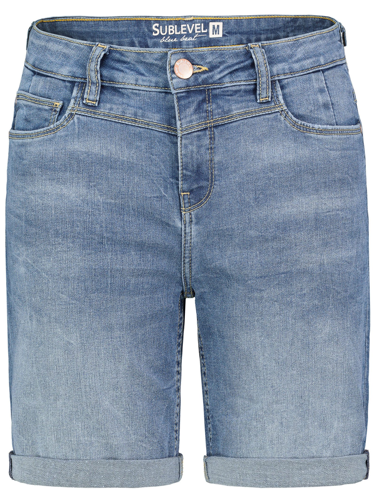 SUBLEVEL Shorts Damen Jeans Bermudas kurze günstig online kaufen
