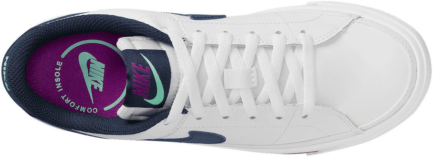 LEGACY COURT (GS) Sneaker white/midnight Nike Sportswear