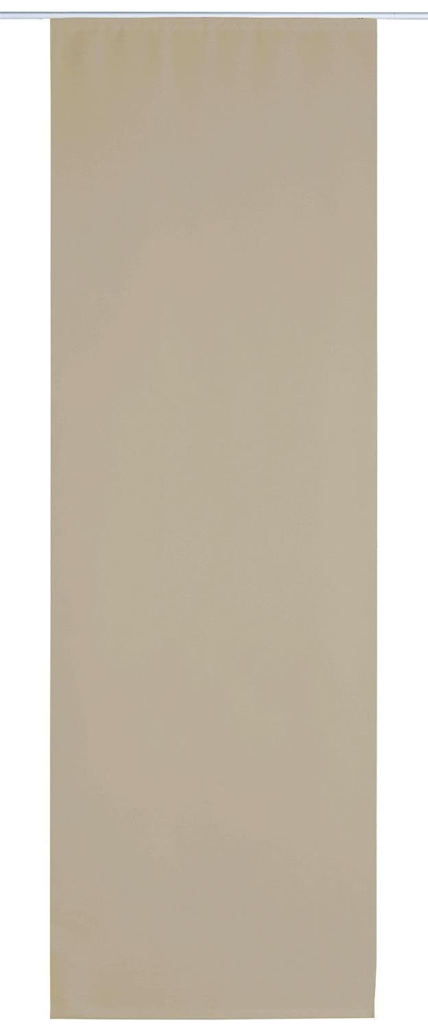 Arsvita Vorhang (1 St), Klettband, blickdicht, Microfaser, Blickdichte Schiebegardine mit Klettband