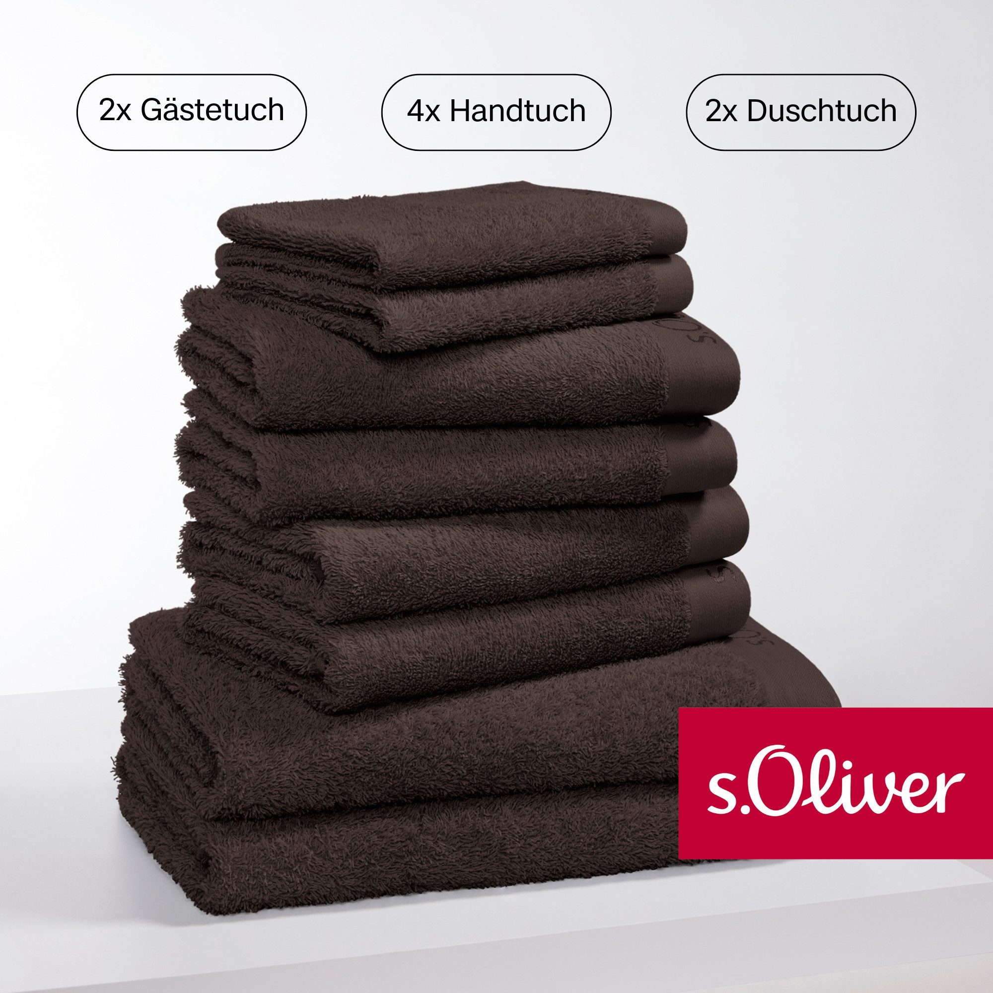 Handtuch Set s. Oliver, besonders weich und saugfähig