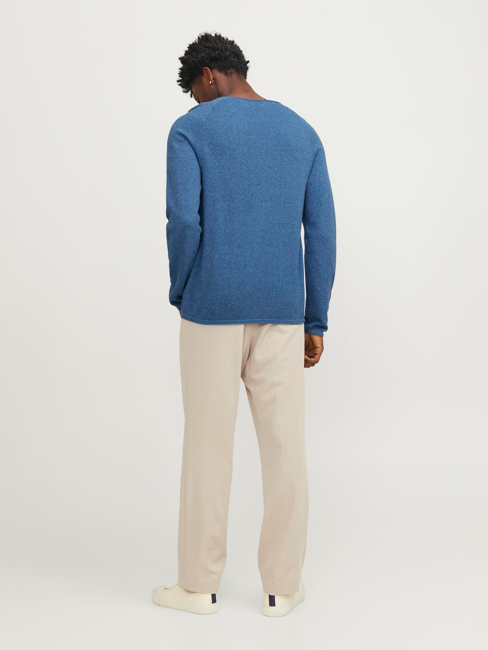 Pacific Jones Coast JJEHILL Rundhalspullover NECK Jack KNIT CREW & NOOS