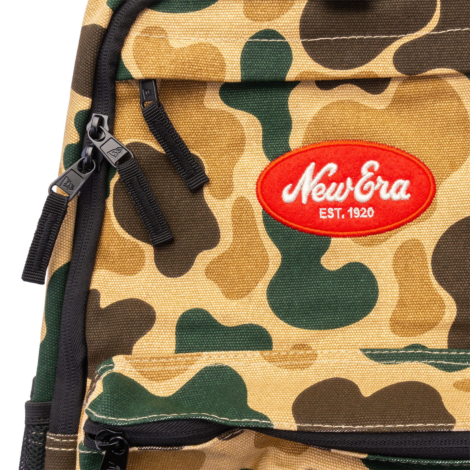 New Era Rucksack Rucksack New Era Camo Delaware (1-tlg), Tablet- oder Laptoptasche innen auf der Rückseite