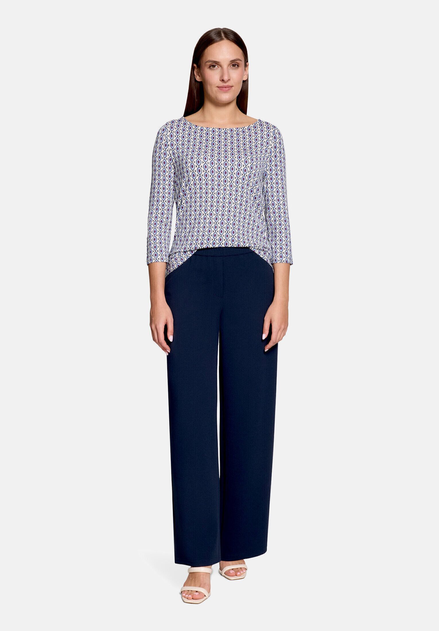 Betty Barclay 3/4-Arm-Shirt Damen mit U-Boot-Ausschnitt (1-tlg)