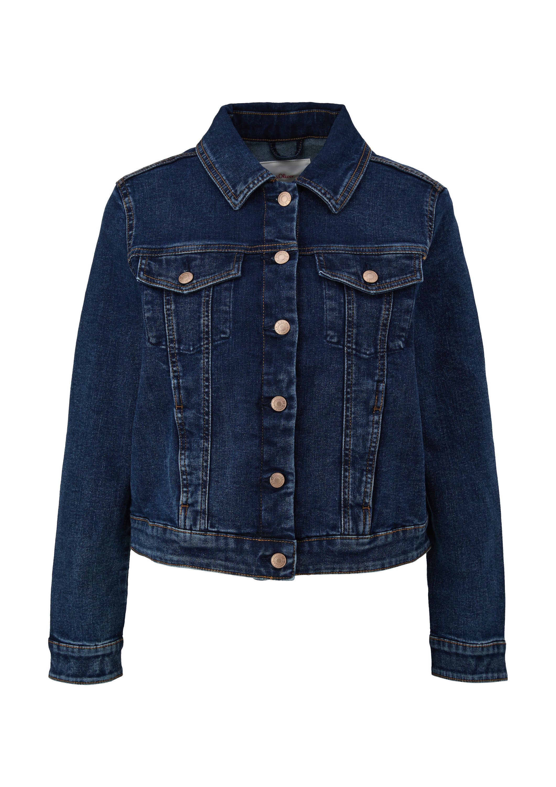 s.Oliver Funktionsjacke Indoor-Jacke Klassische Jeansjacke günstig online kaufen