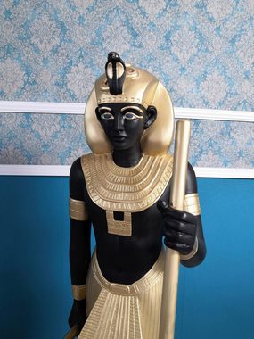 JVmoebel Skulptur Statuen Skulptur Figur Leuchte Ägypten Statue Figuren Skulpturen