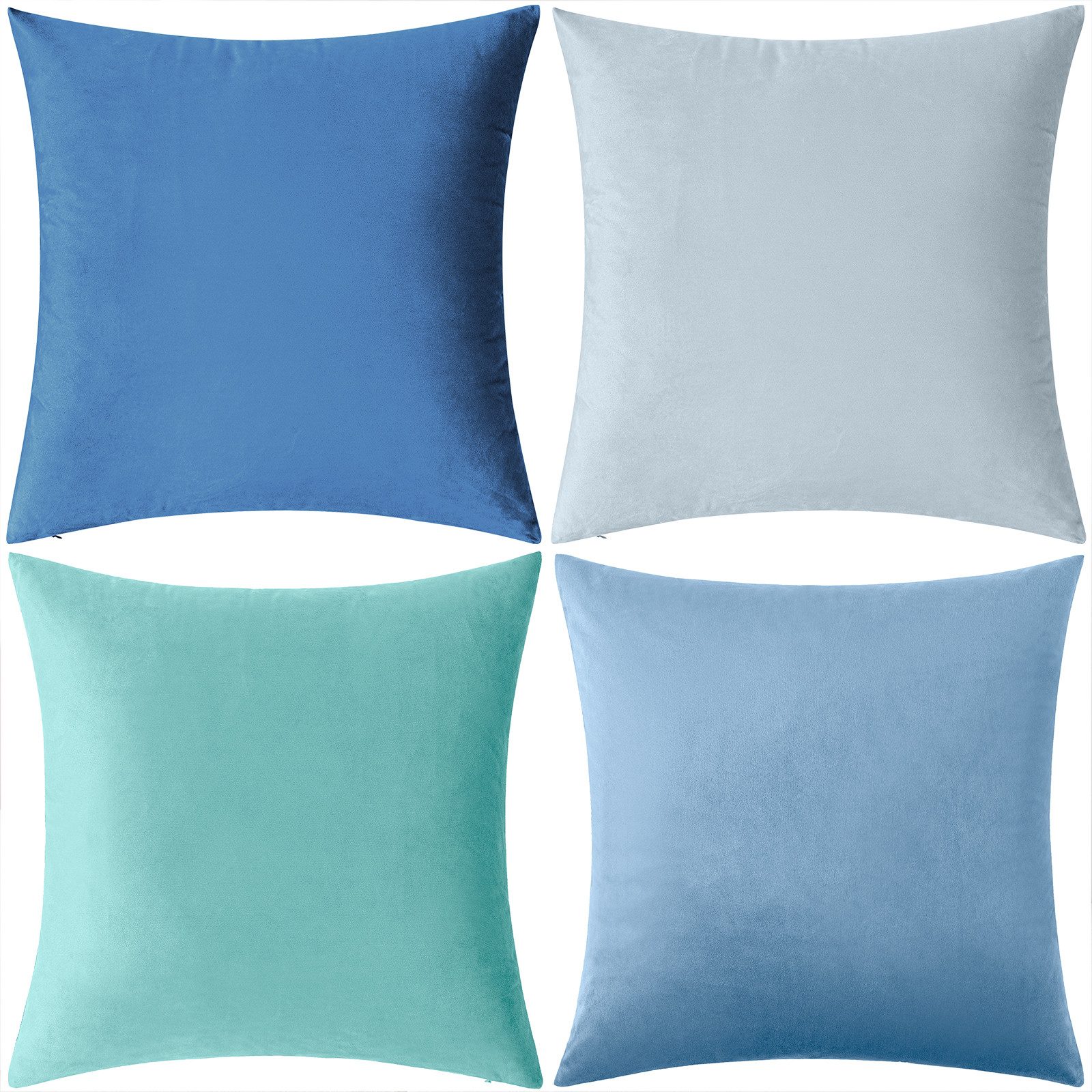 Qelus Kissenbezüge Kissen Bezug 45x45cm 4er günstig online kaufen